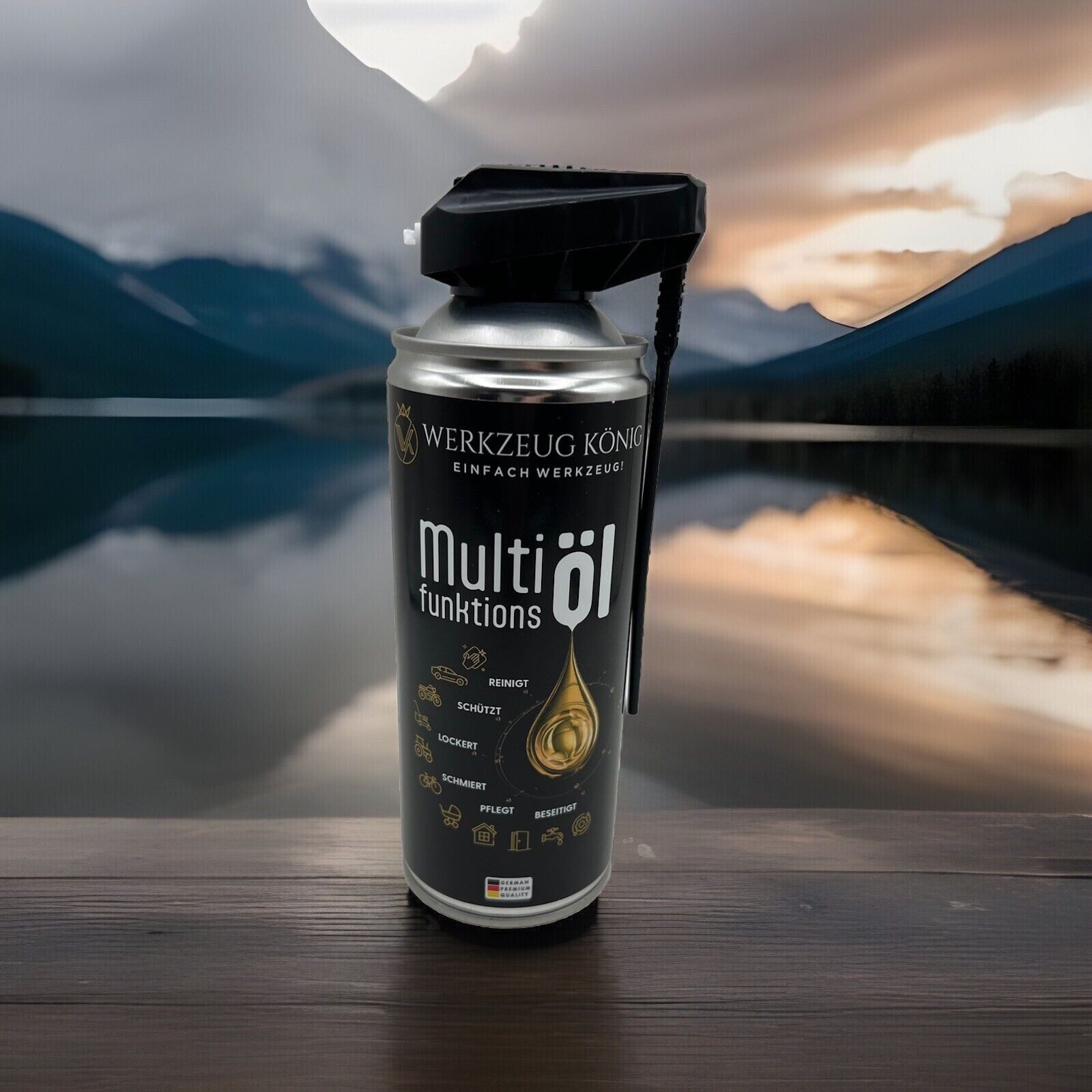 Werkzeug König Multifunktionsöl Werkzeug König Premium Multifunktionsöl 400ml Multiöl Wartungsöl, (1-St)
