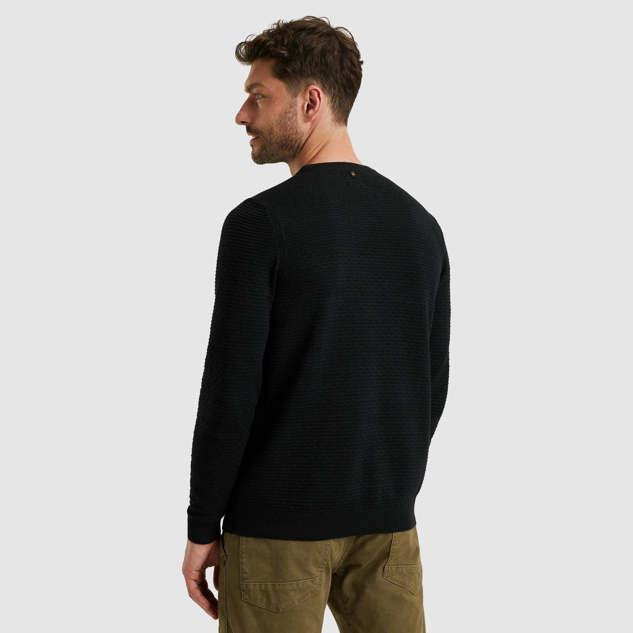 PME LEGEND Strickpullover mit Strick-Muster günstig online kaufen