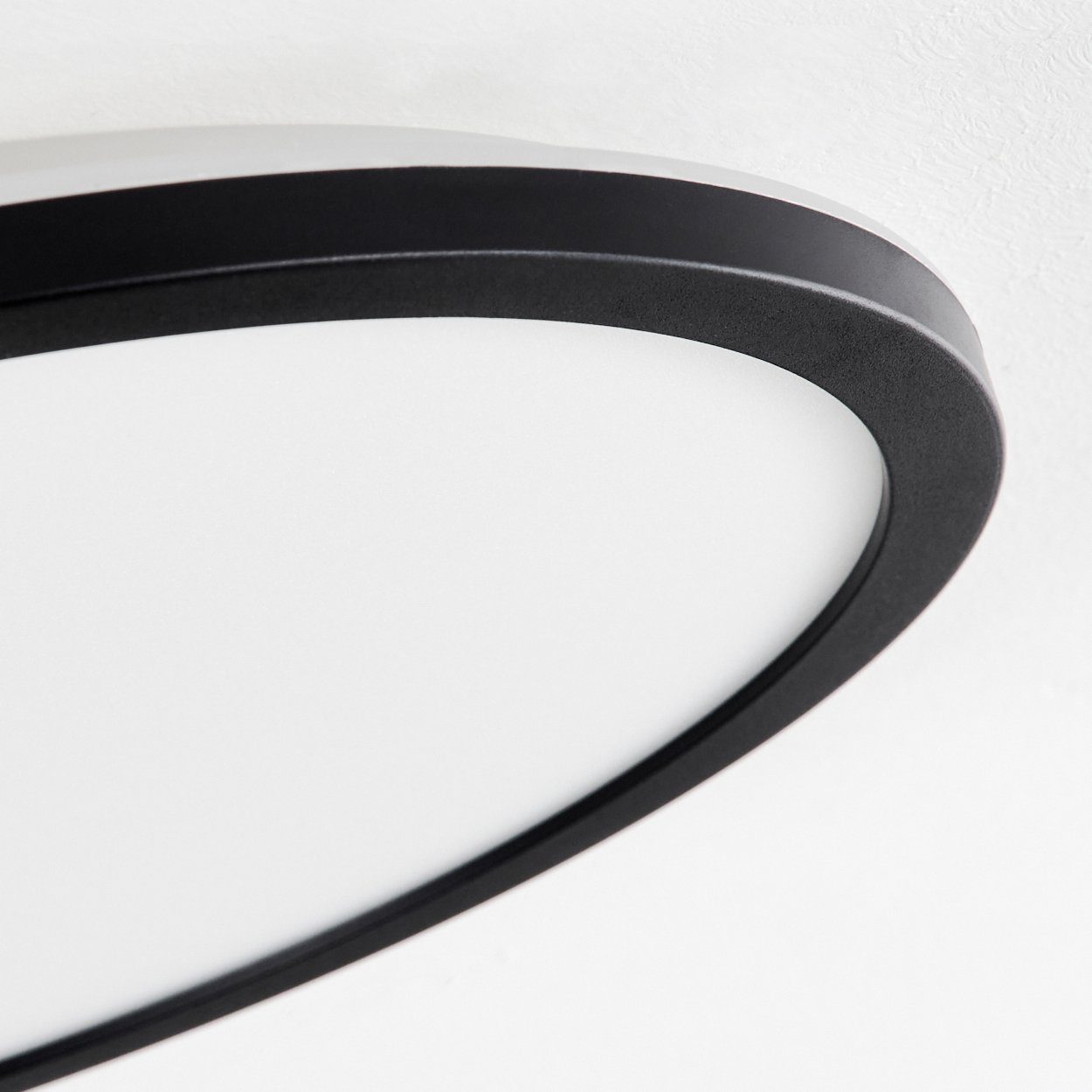 »Coreggio« Schwarz/Weiß, hofstein aus in Deckenlampe Kunststoff dimmbare 2700 Deckenleuchte Kelvin