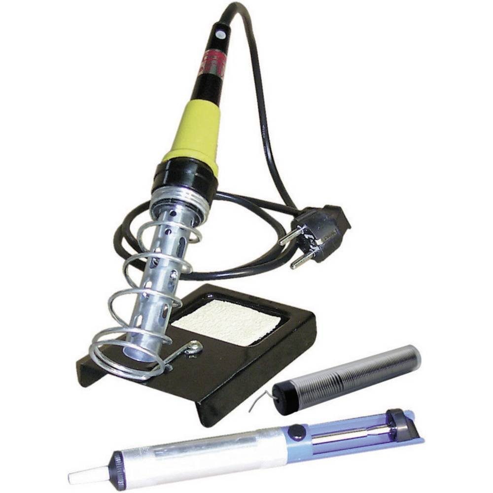 Velleman Lötkolben Lötkolben-Set 4250019112607, inkl. Lötzinn, inkl. Ablage, inkl. Entlötsaugpumpe