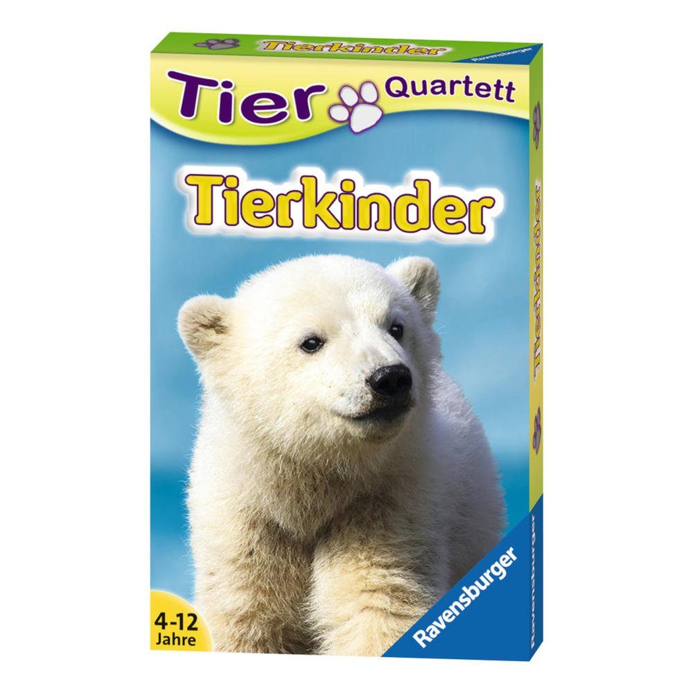 Ravensburger Spiel Tier-Quartette Tierkinder