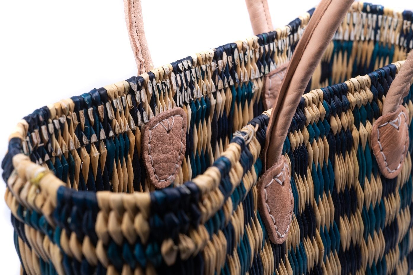 El Puente Einkaufskorb Souk-Tasche "Smara", Handmade, Handmade