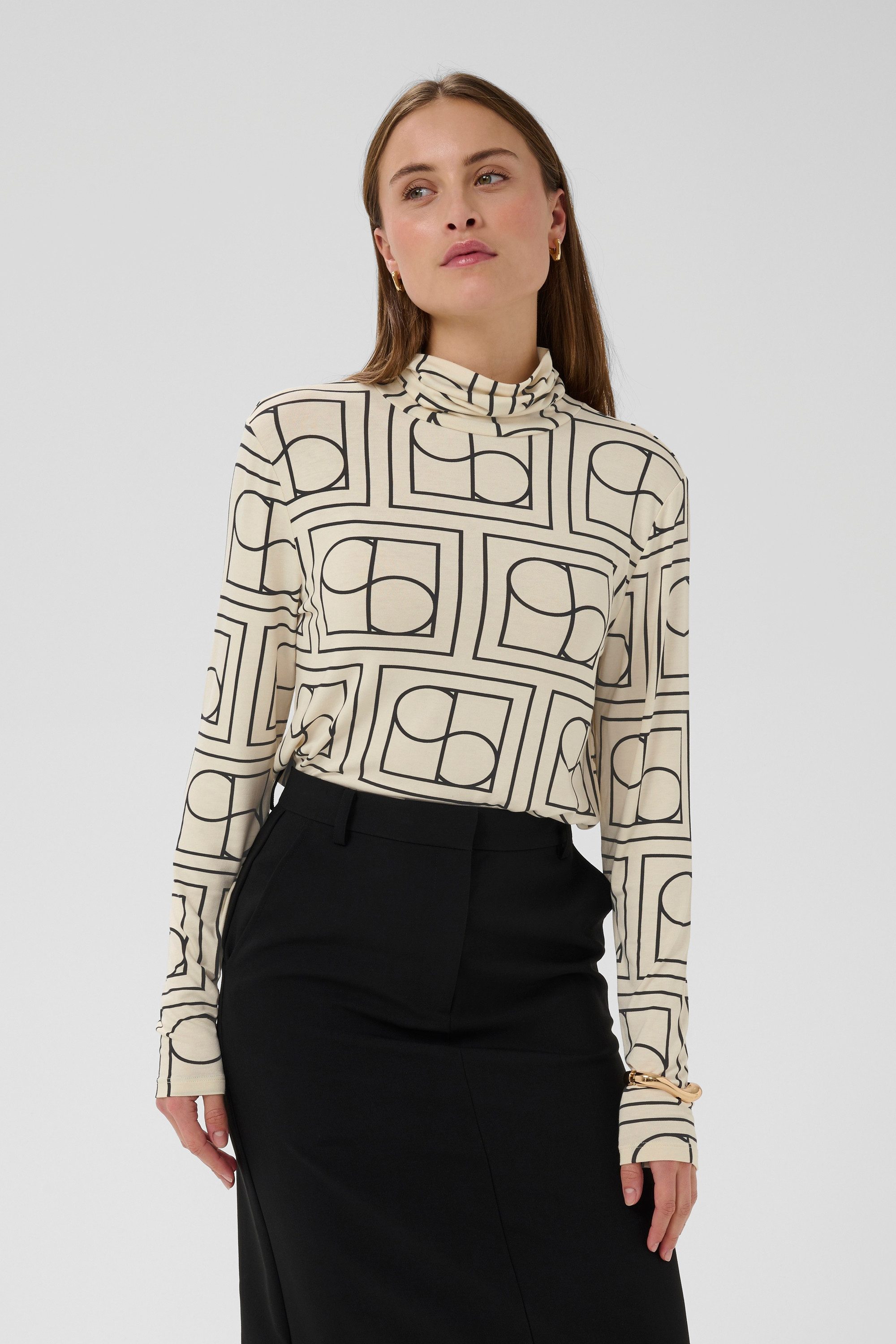 SOAKED IN LUXURY Langarmbluse Langarm-Shirt SLHanadi günstig online kaufen