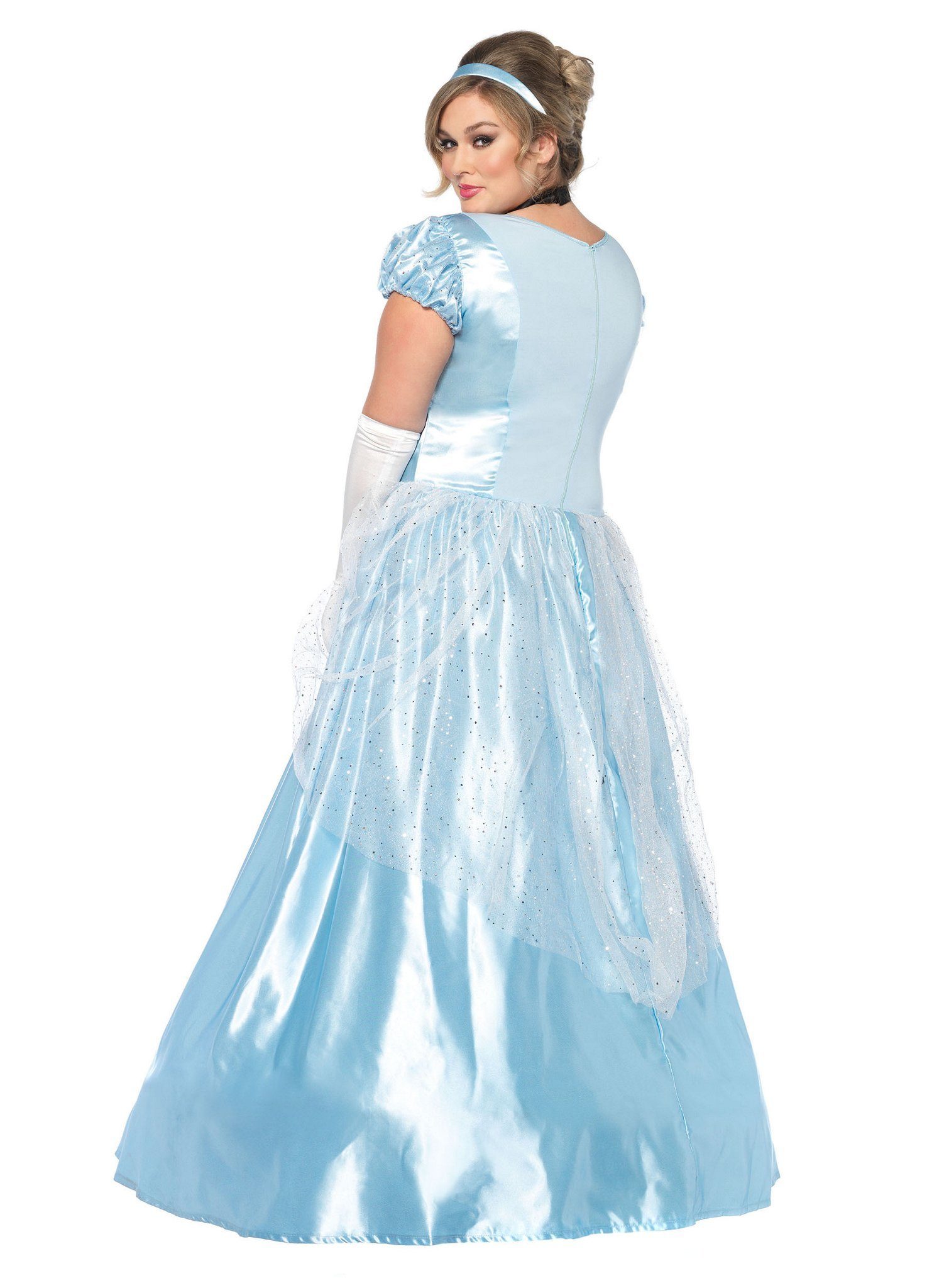 Leg Avenue Prinzessin-Kostüm Cinderella XXL, Bezaubernde Märchen Verkleidung für Sie