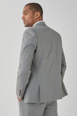 Next Baukastensakko Anzug mit Fischgratmuster: Skinny Fit Jacke (1-tlg)