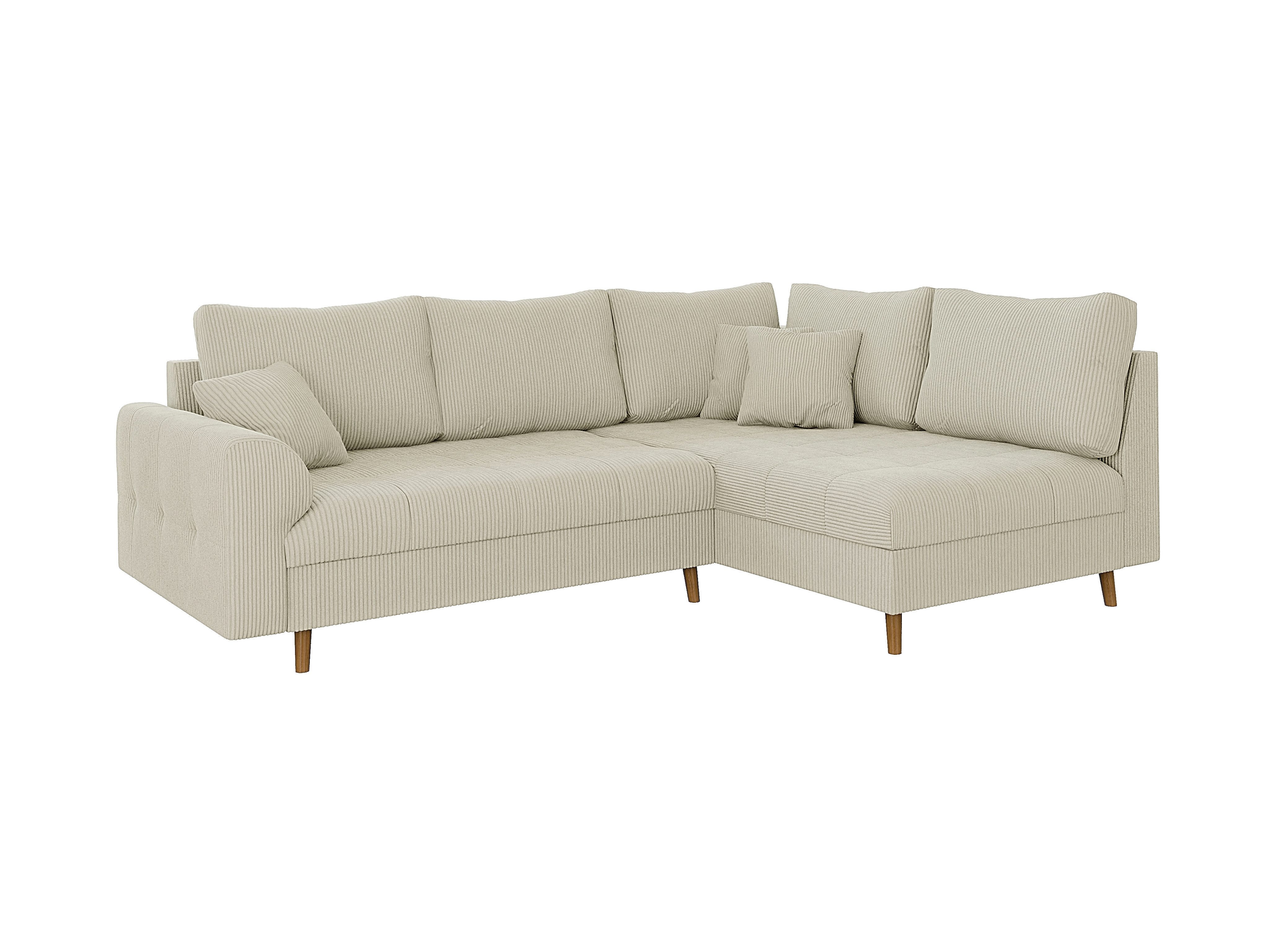 S-Style Möbel Ecksofa Zara mit Braun günstig online kaufen