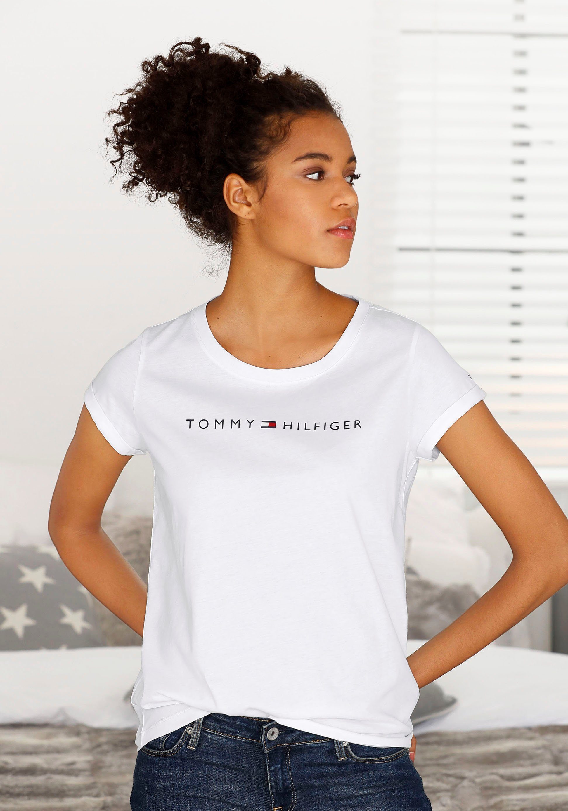 Tommy Hilfiger Underwear T-Shirt Modern Cotton mit Logo-Print vorn