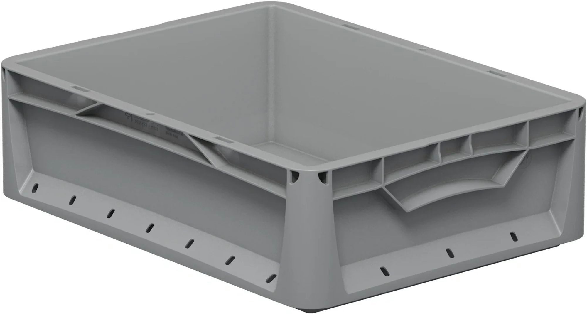 Westfalia Werkzeug Stapelbox Eurobox 40x30x12cm grau