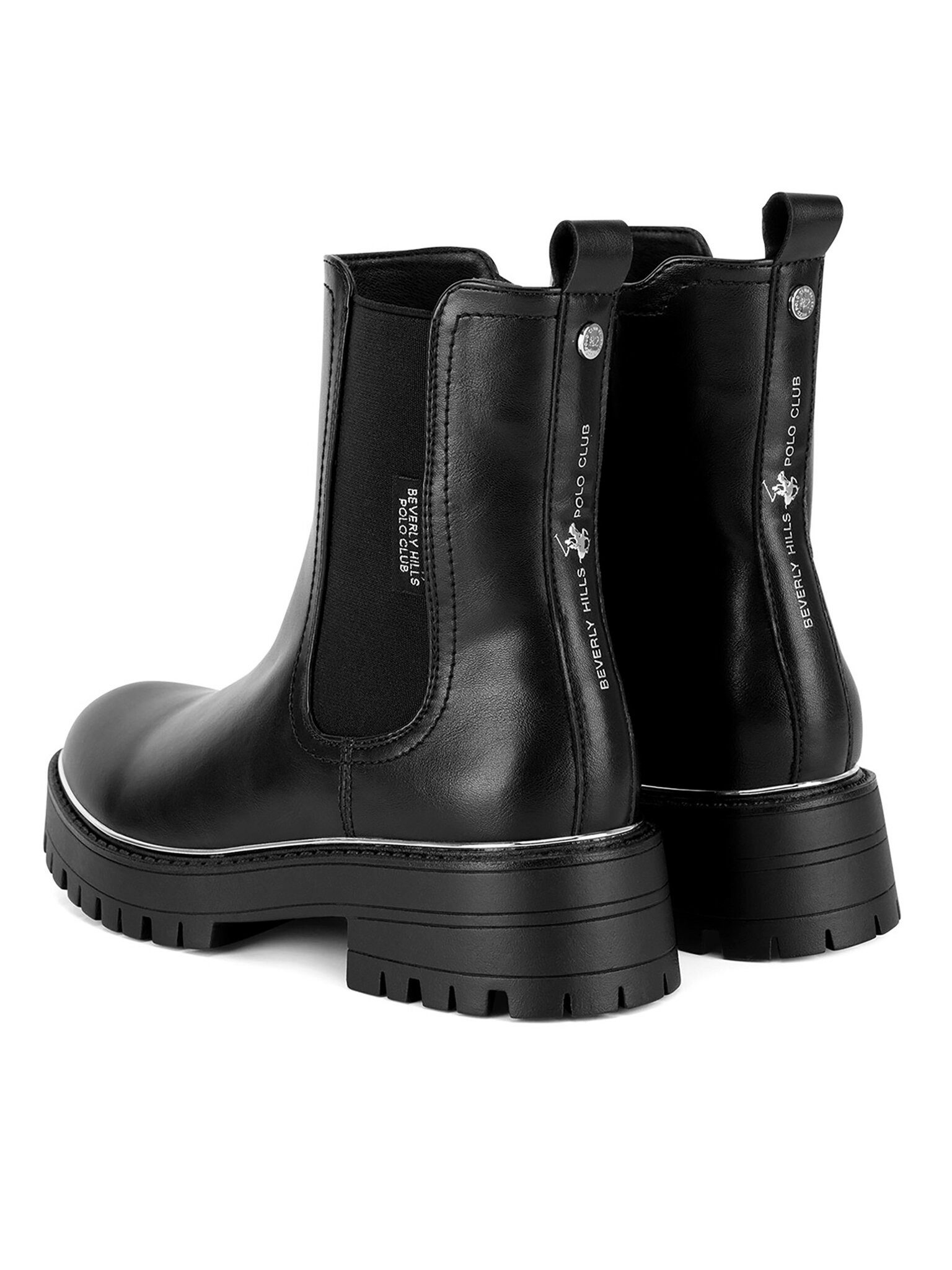 BEVERLY HILLS POLO CLUB Beverly Hills Polo Club Damen-Fußstiefel Schwarz WS12156-02 Stiefel