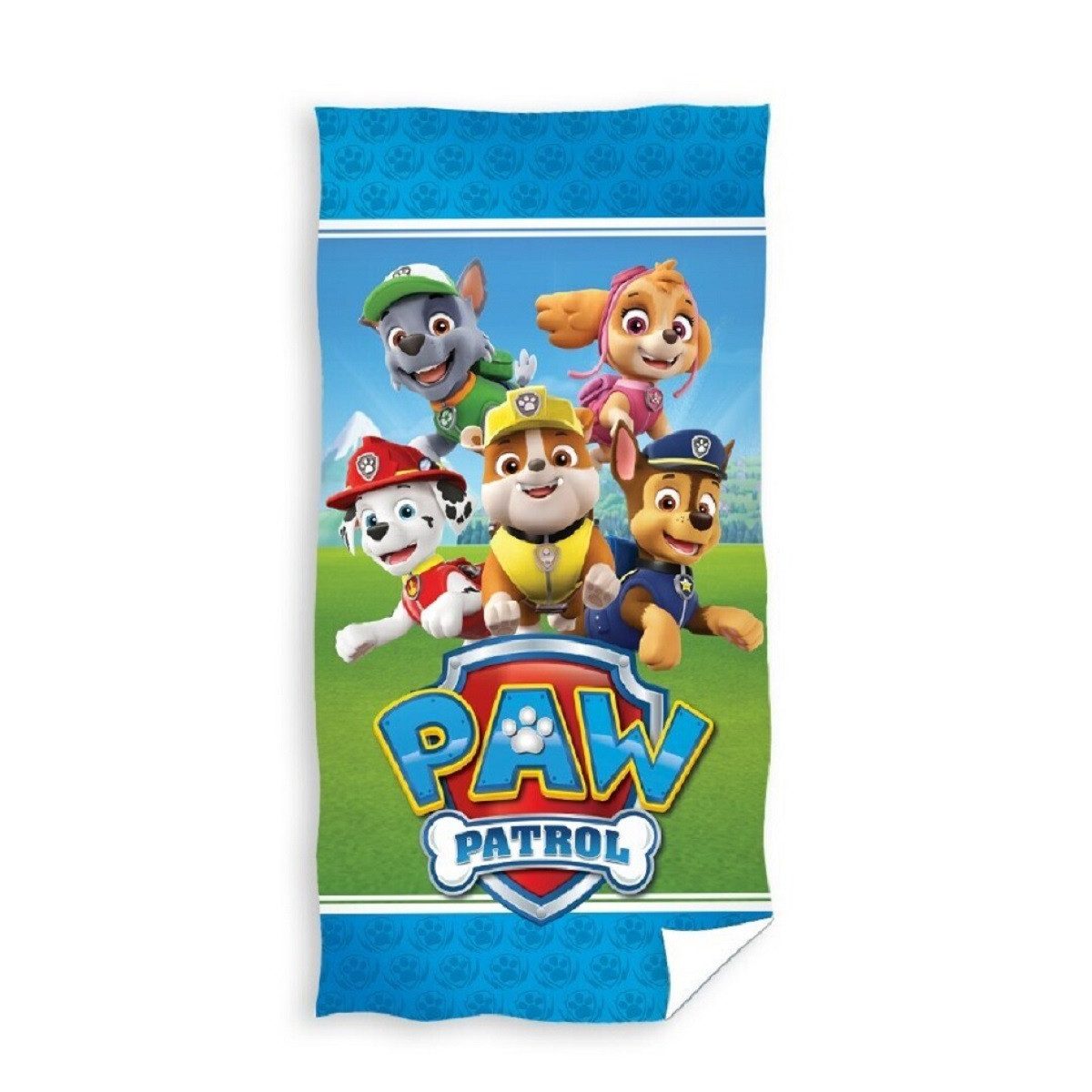 PAW PATROL Strandtuch Baumwollhandtuch Badehandtuch 70x140 cm aus Baumwolle günstig online kaufen