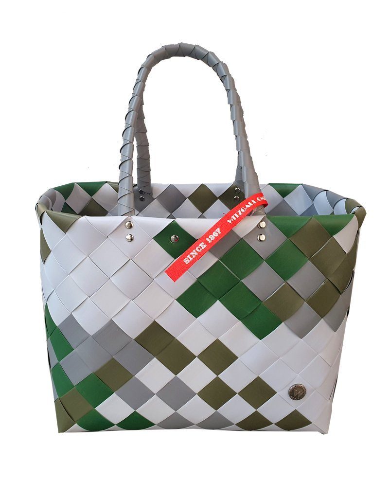 Witzgall Einkaufskorb »Witzgall ICE BAG Shopper 5017-02, Einkaufstasche  grau-grün diagonal«, robuster, recycelter Kunststoff online kaufen | OTTO