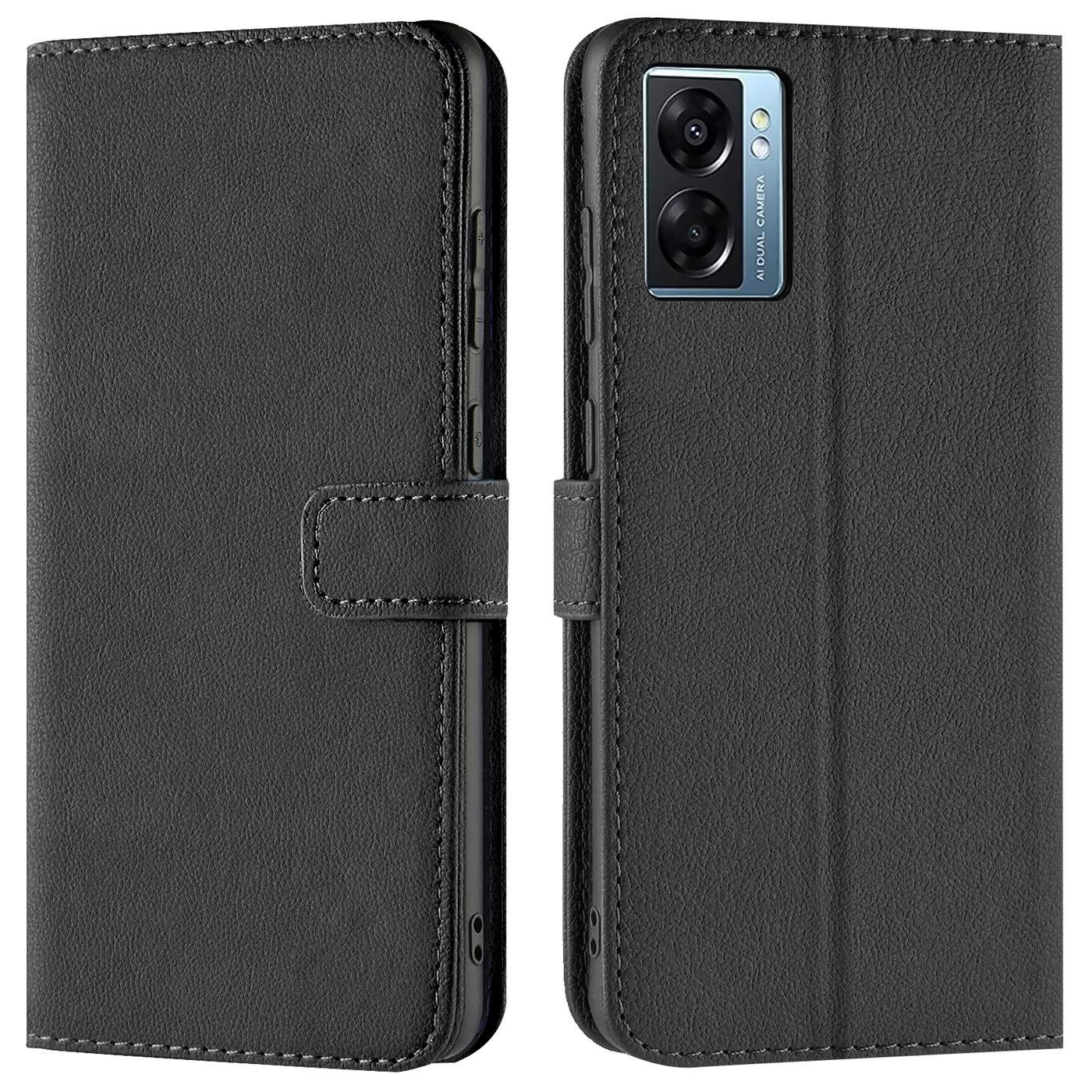 CoolGadget Handyhülle Book Case Handy Tasche für OPPO A77 5G 6,56 Zoll, Hülle Klapphülle Flip Cover für OPPO A77 5G Schutzhülle stoßfest