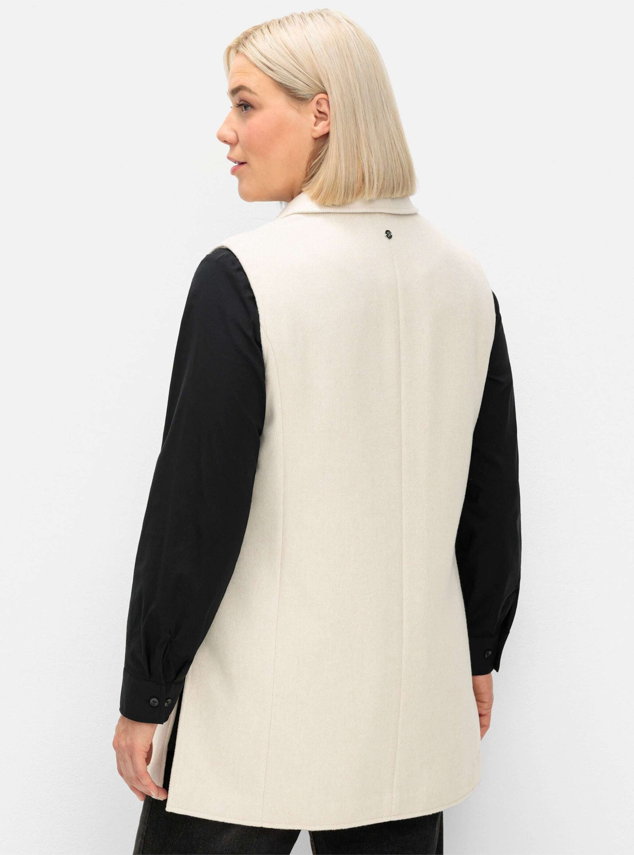 Sheego Jerseyweste Longweste