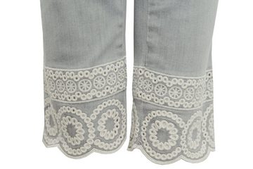 Raffaello Rossi 5-Pocket-Jeans Suzy Deco light-stone