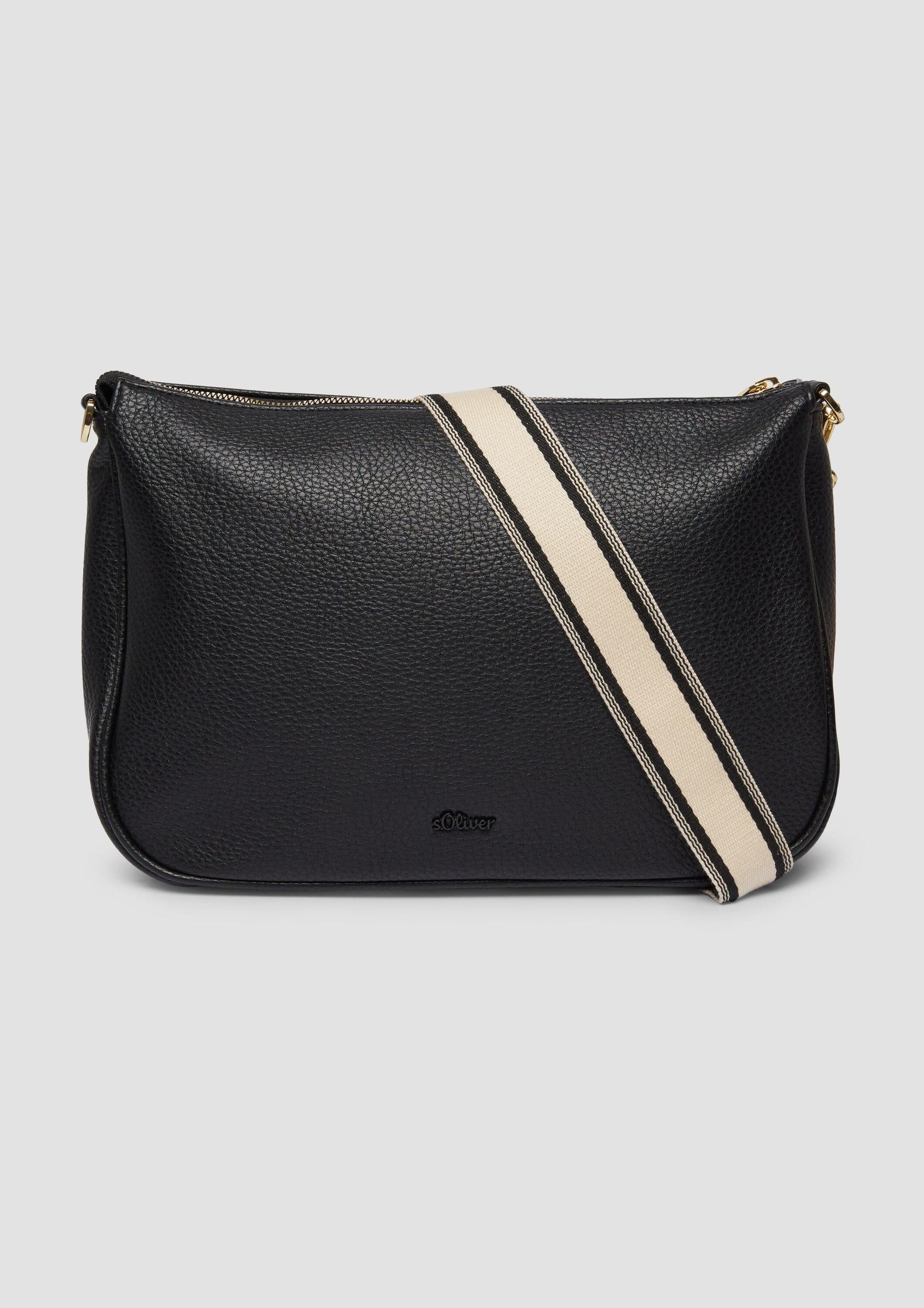 s.Oliver Umhängetasche Tasche, Hobo-Bag mit Leo-Lining günstig online kaufen