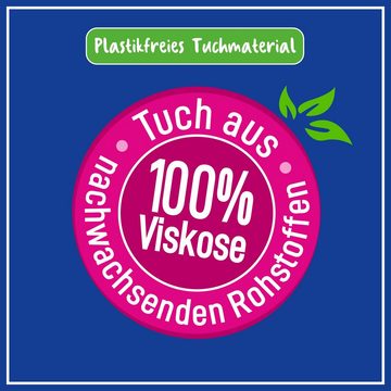 poliboy Küchen Feuchttücher - 120 Maxi-Tücher - Reinigungstücher (25x20 cm, zur Reinigung für alle abwaschbaren Oberflächen - Made in Germany)