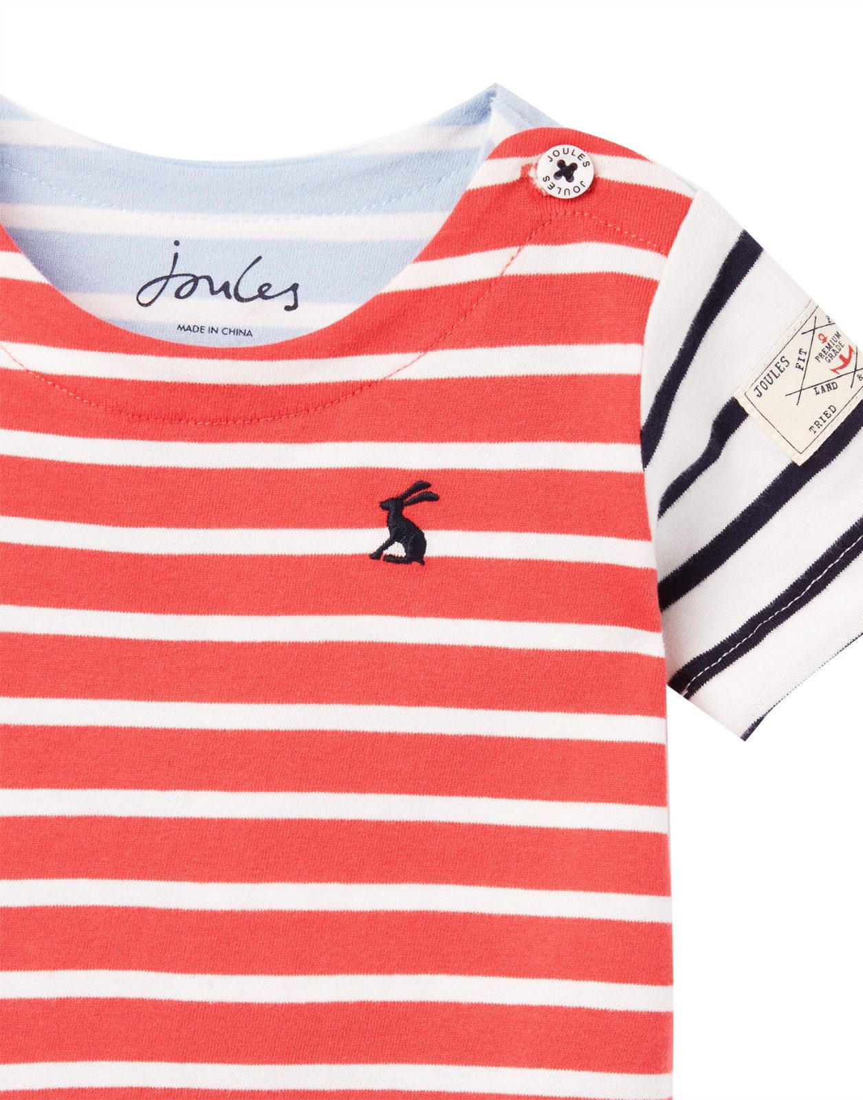 Tom Joule Strampler Tom Joule Baby Boys Spieler / Bodysuit Habour mit Marinestreifen