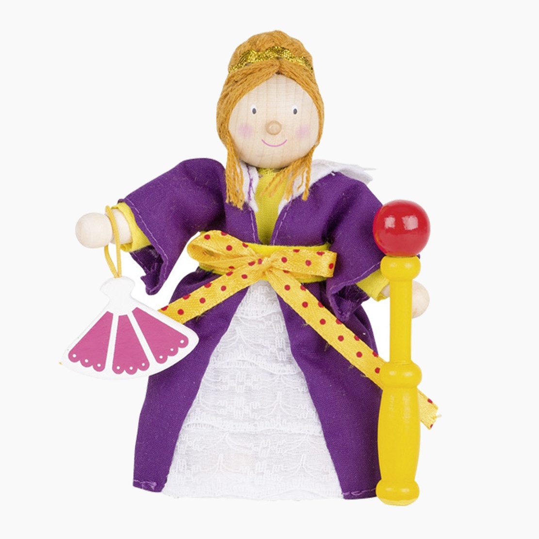 goki Biegepuppe Königin mit Fächer (Packung, 3-tlg., set spar), voll bewegl günstig online kaufen