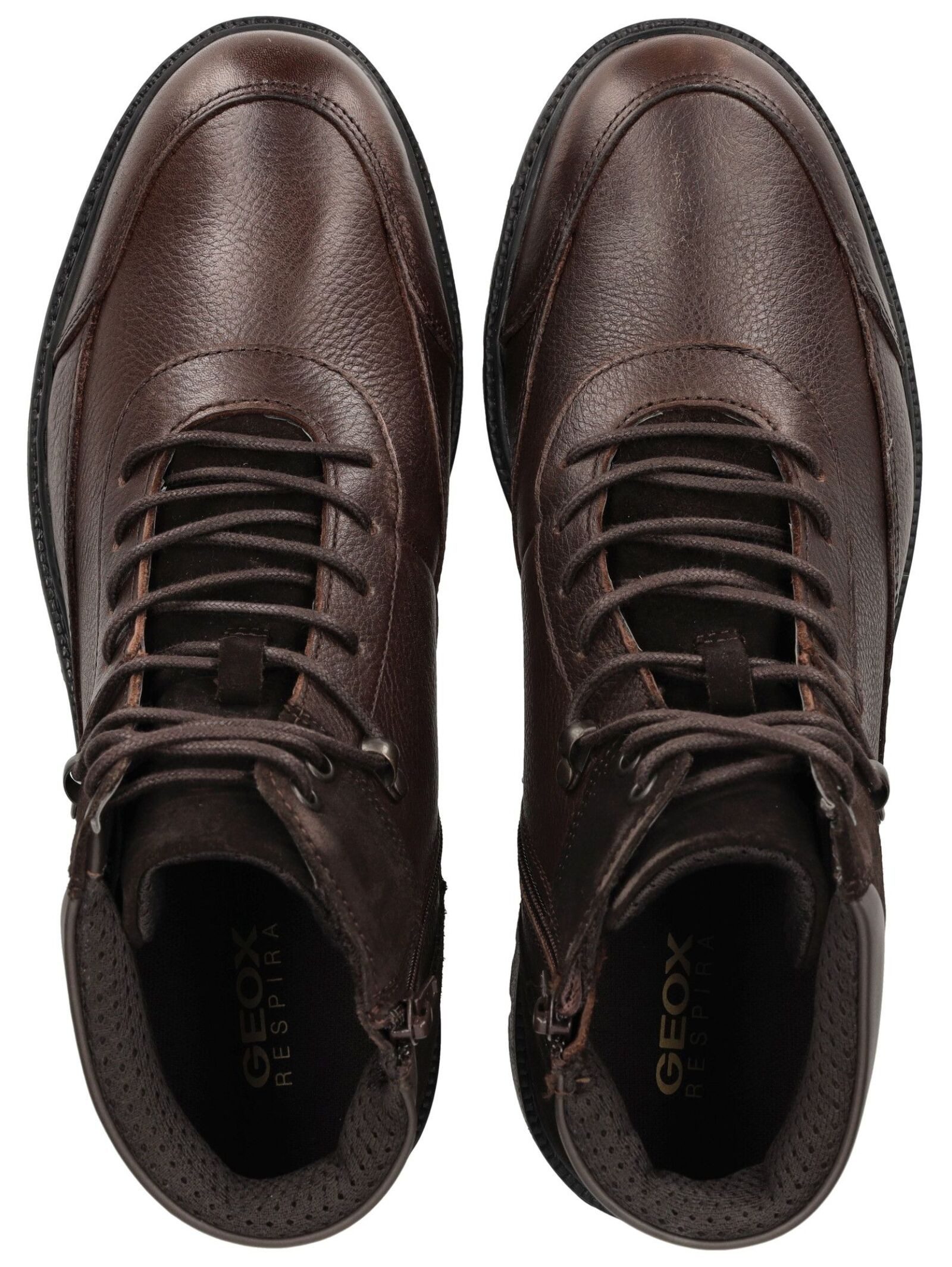 Geox Geox Stiefelette Leder Schnürstiefelette