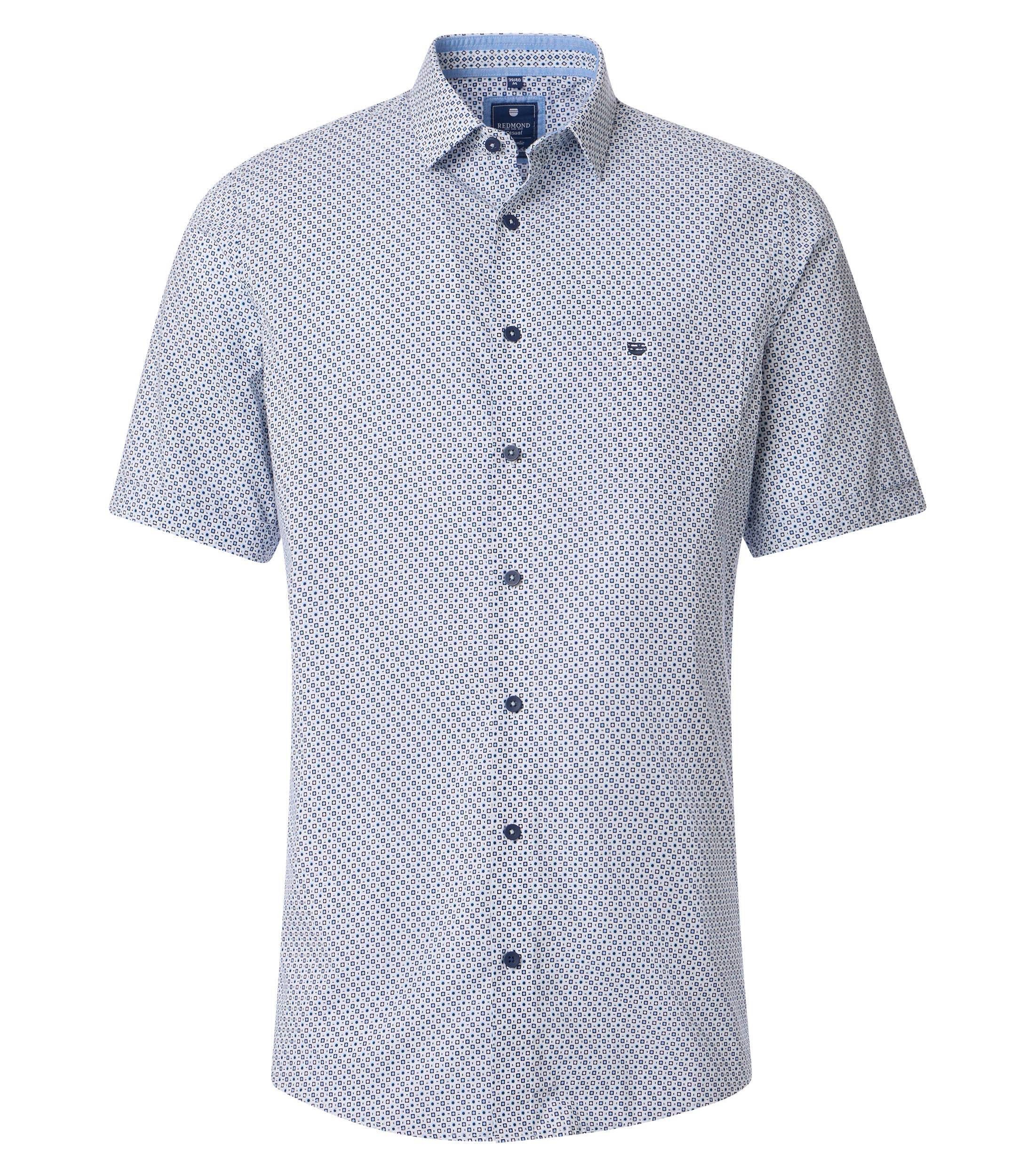 Kurzarmhemd Druck Comfort Fit