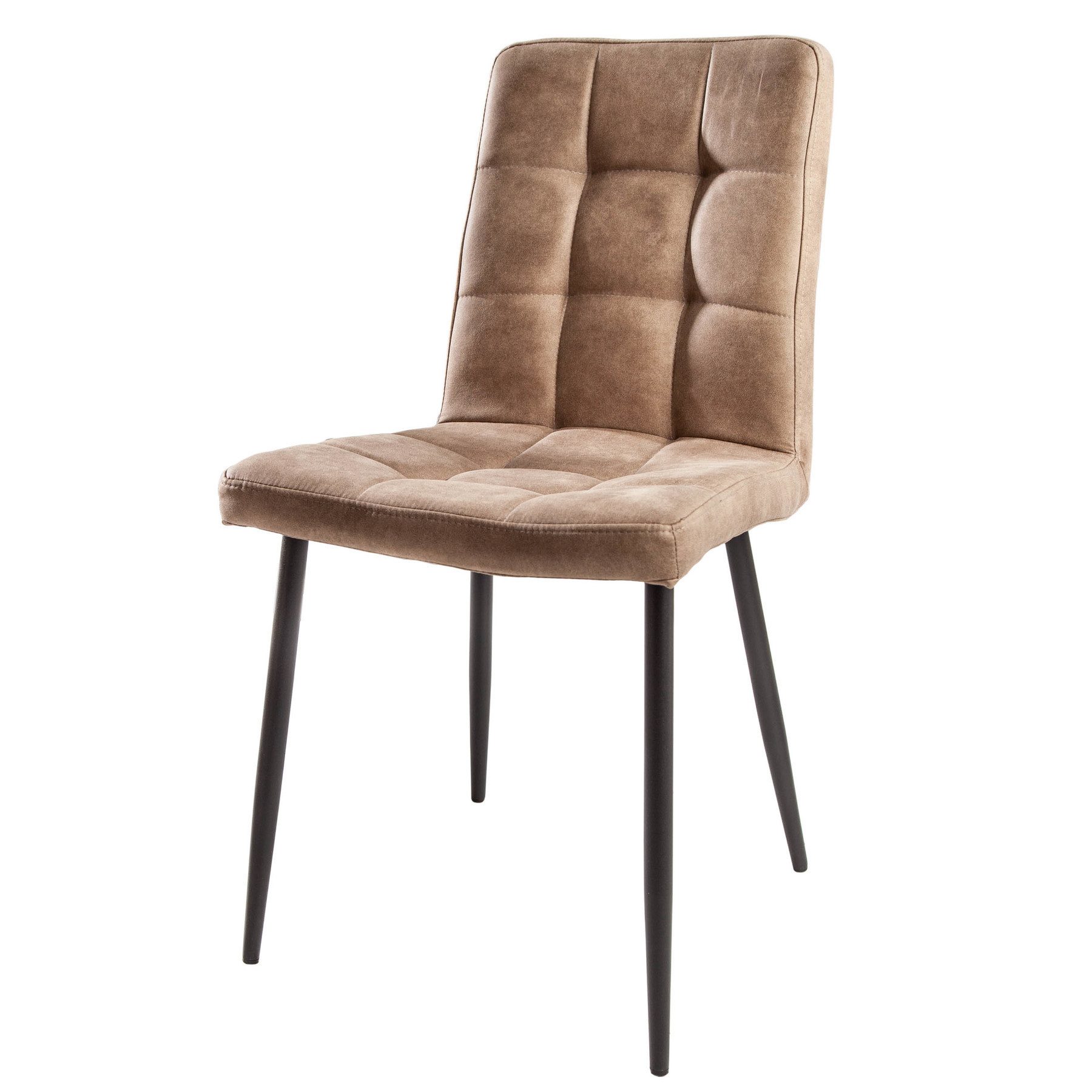 riess-ambiente Polsterstuhl MODENA antik taupe / schwarz (Einzelartikel, 1 günstig online kaufen