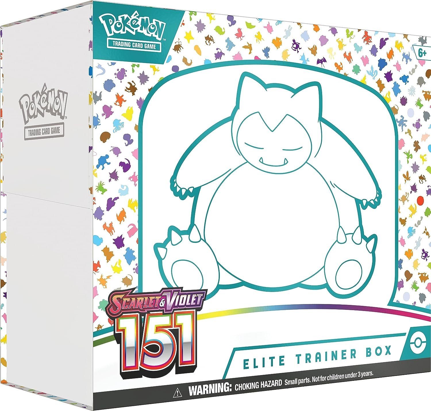 POKÉMON Sammelkarte Pokémon TCG - "Scarlet & Violet - 151" Elite Top Trainer Box (ENG)