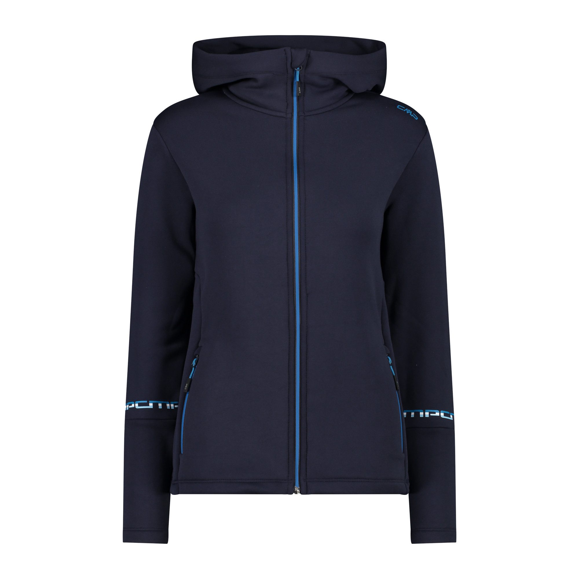 Sweatjacke CMP Damen Sweatjacke WOMAN JACKET FIX HOOD 32E4076