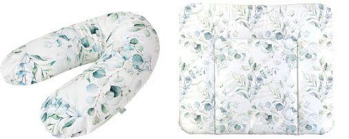 Rotho Babydesign Wickelauflage »Natural Leaves« (Set, 2-tlg), breit,  inklusive Stillkissen Multi; Made in Europe online kaufen | OTTO