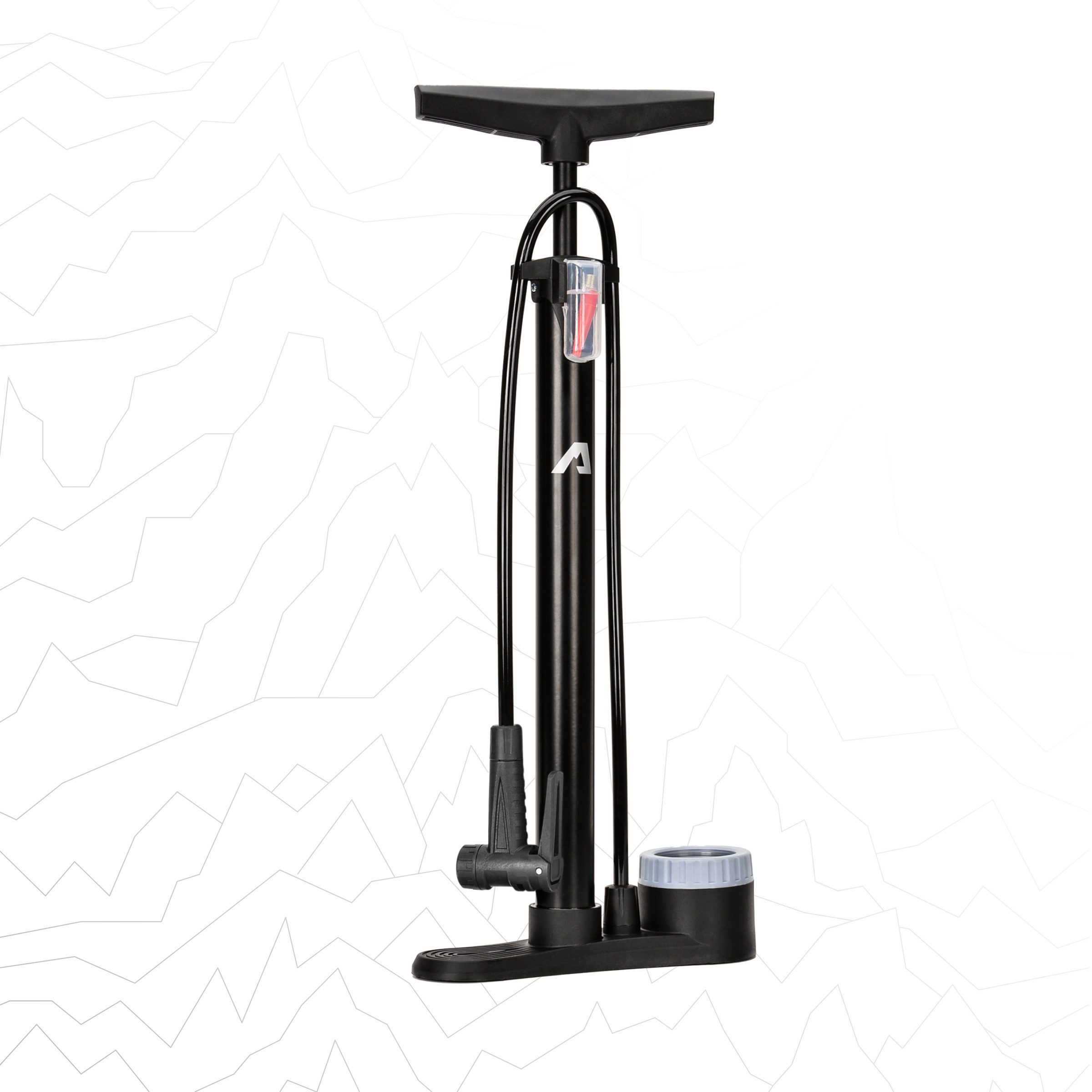 Alpensattel Standpumpe Fahrrad Standluftpumpe