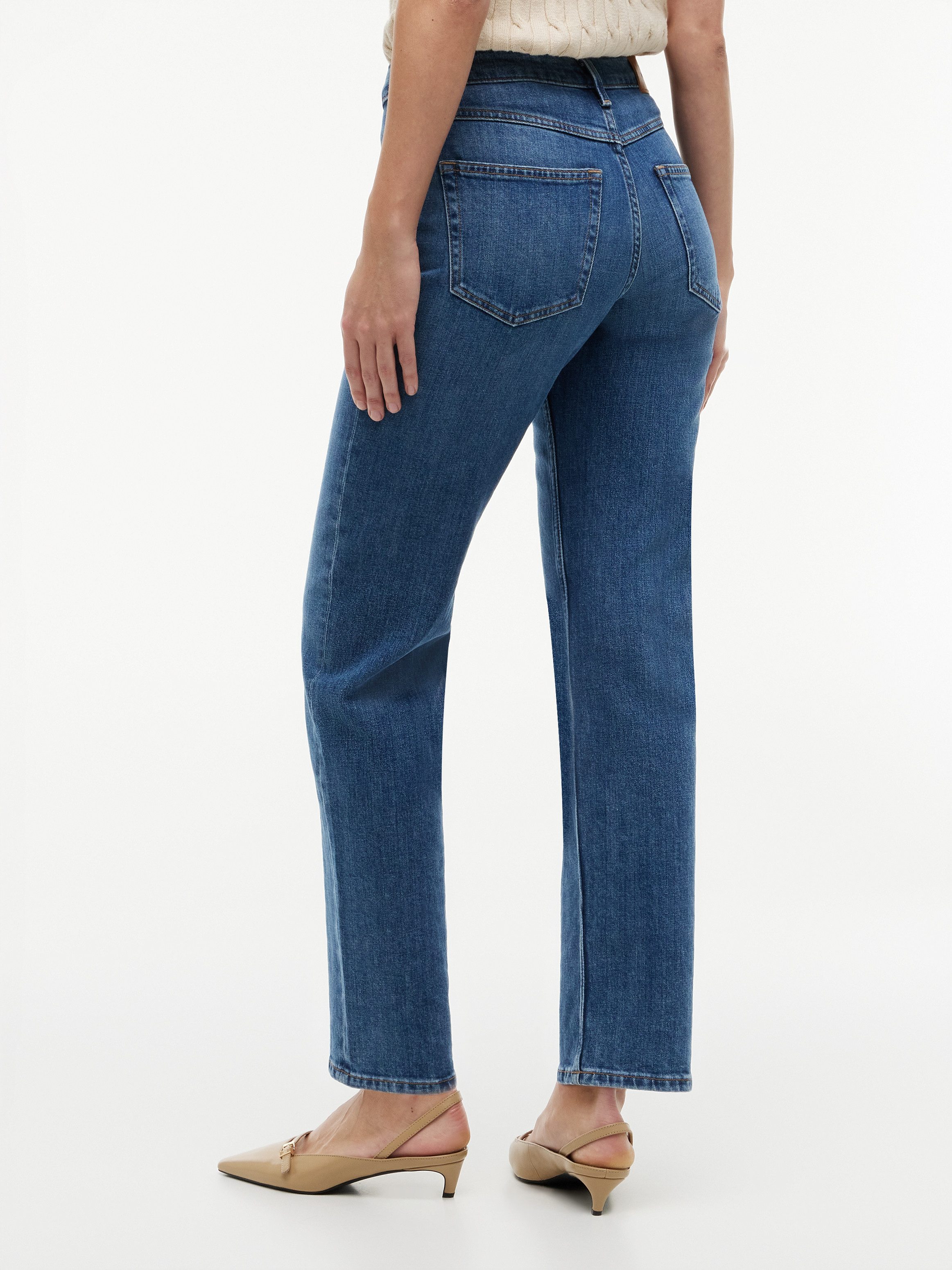Tommy Hilfiger Straight-Jeans CLASSIC STRAIGHT mit figurbetontem Sitz – Bild 5 von 5