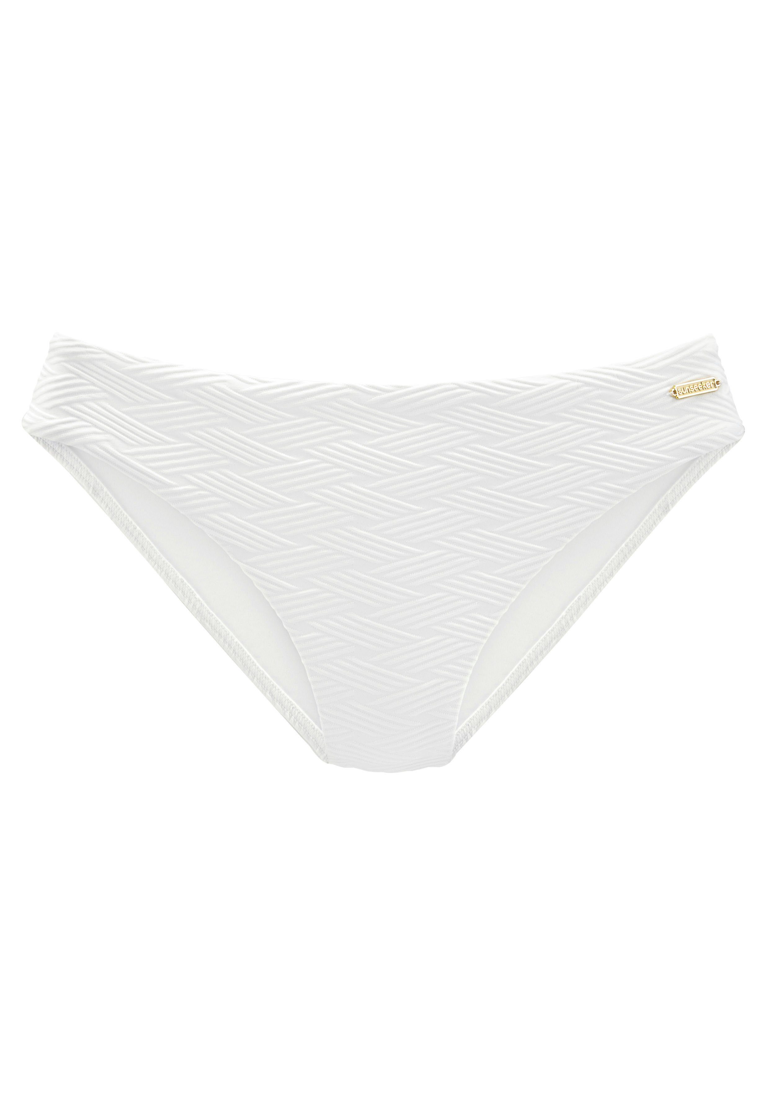 Sunseeker Bikini-Hose Loretta mit Strukturmuster günstig online kaufen