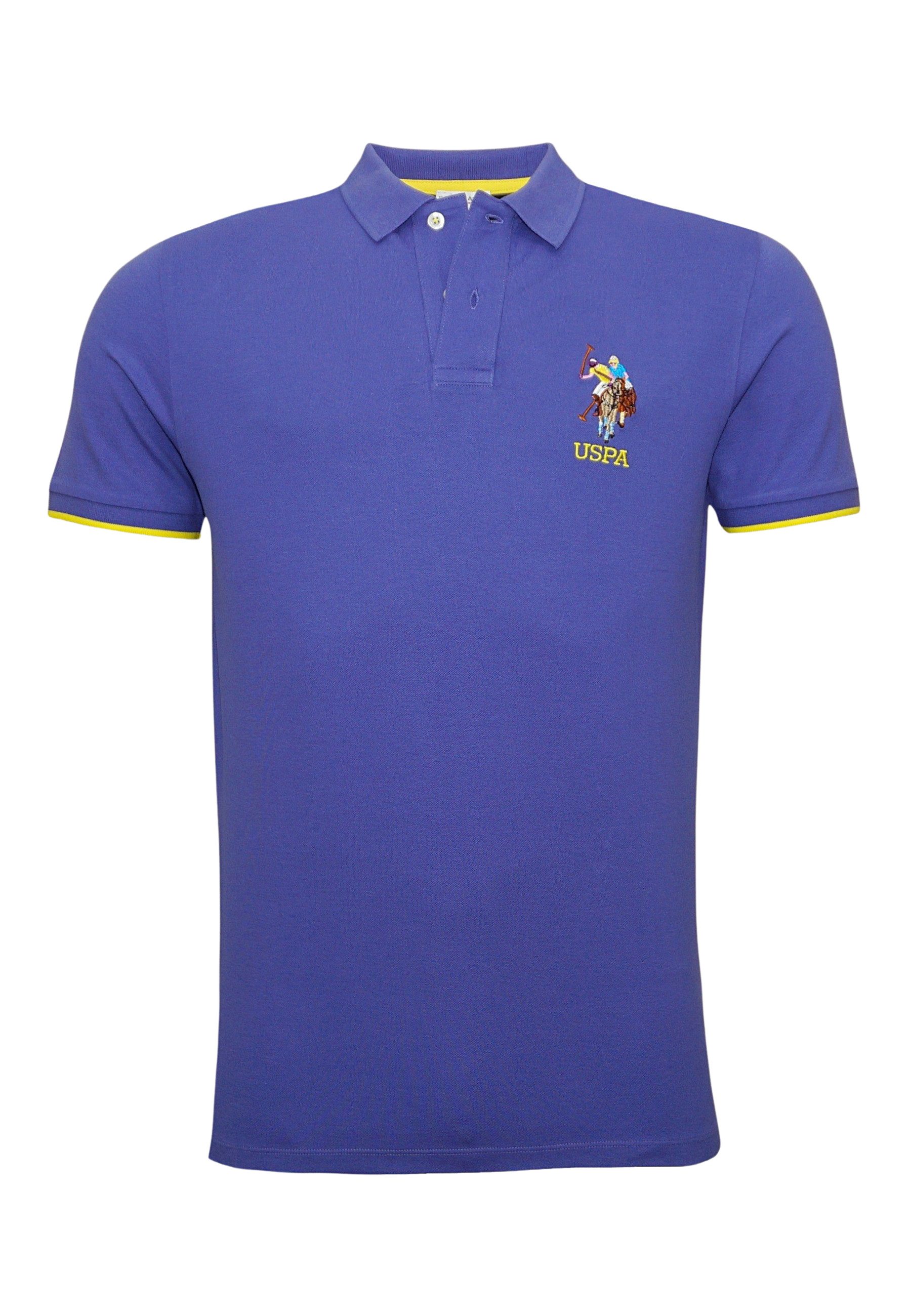 U.S. Polo Assn. Poloshirt Poloshirt Kurzarmshirt bunter Poloreiter (1-tlg., günstig online kaufen