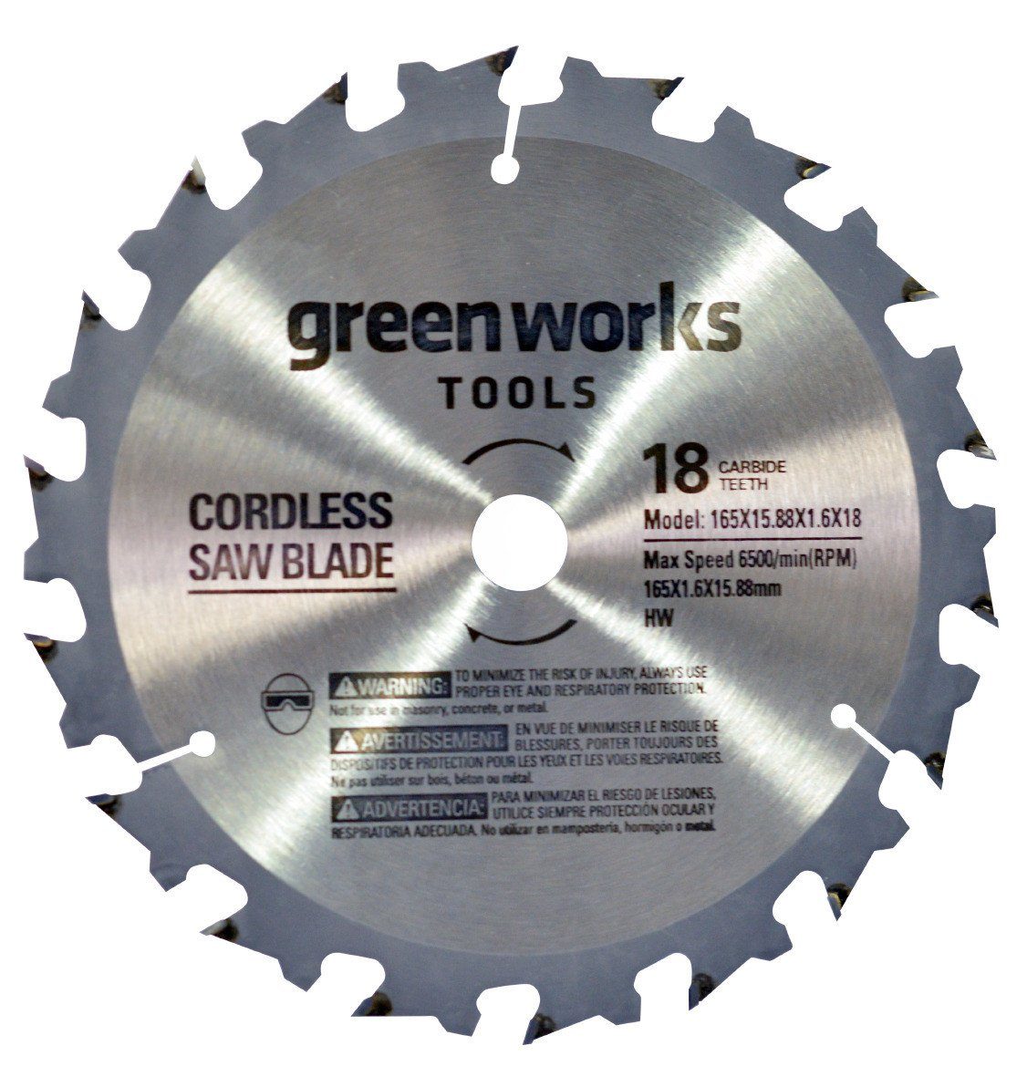 Greenworks Kreissägeblatt Greenworks Kreissägeblatt Ø 165 günstig online kaufen