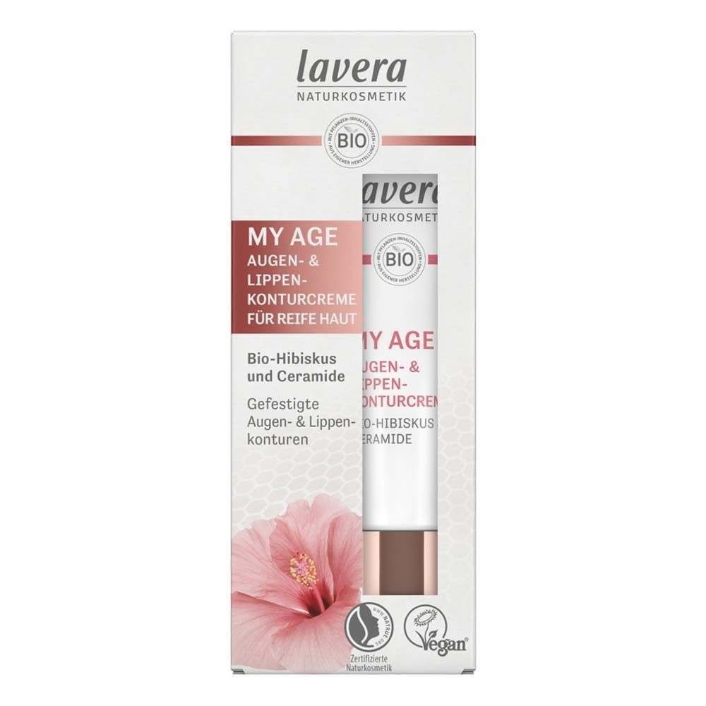 lavera Augencreme MY AGE - Augen- & Lippenkonturcreme 15ml