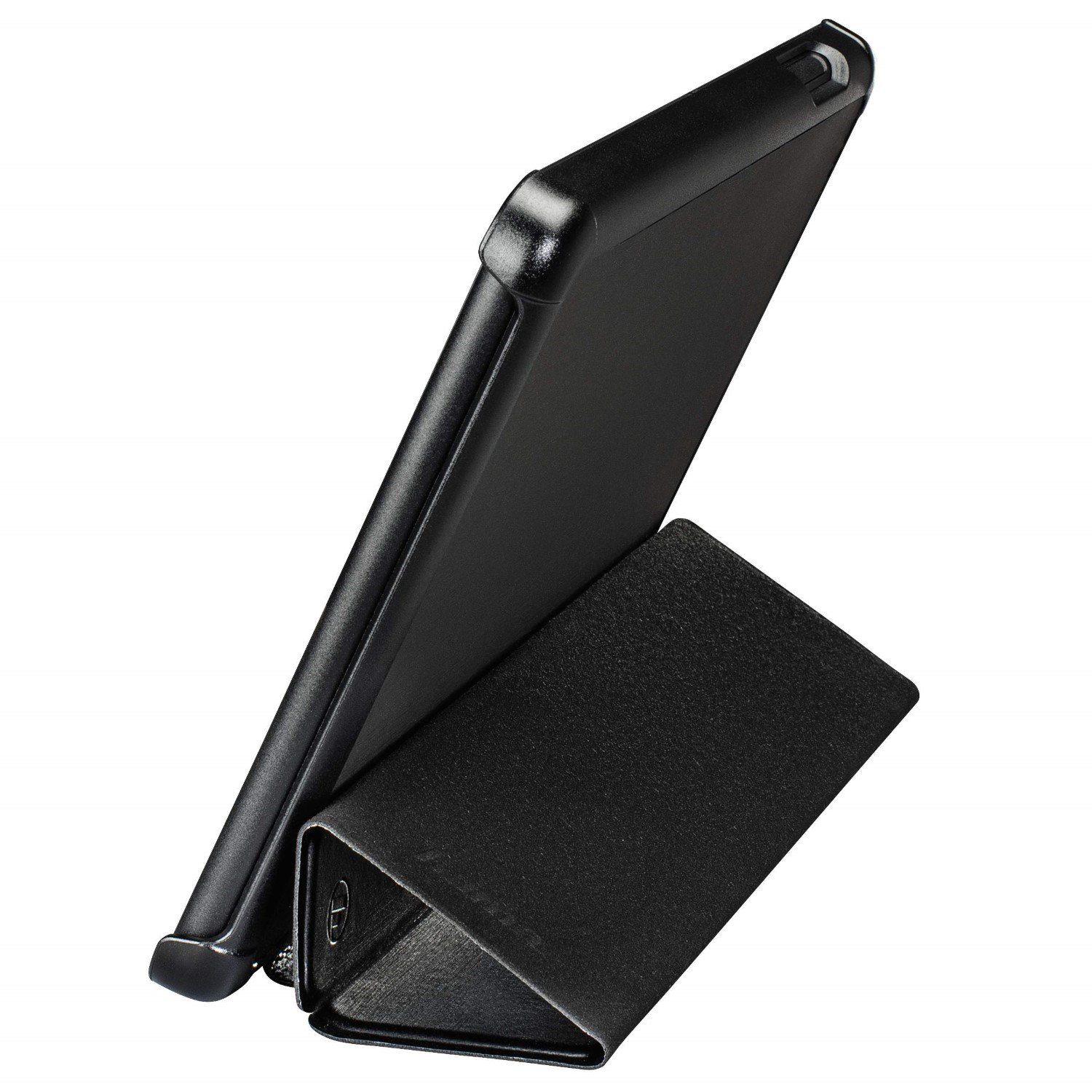 Hama Tablet-Hülle Smart Case Fold Tasche Cover Schutz-Hülle Black, Cover als flexibler schlanker Schutz mit Standfunktion – Bild 5 von 5