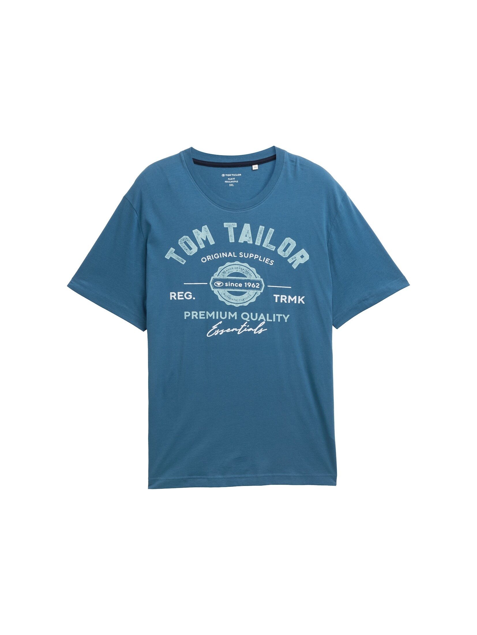 TOM TAILOR PLUS T-Shirt T-Shirt Plus Size - T-Shirt mit Logo Print günstig online kaufen