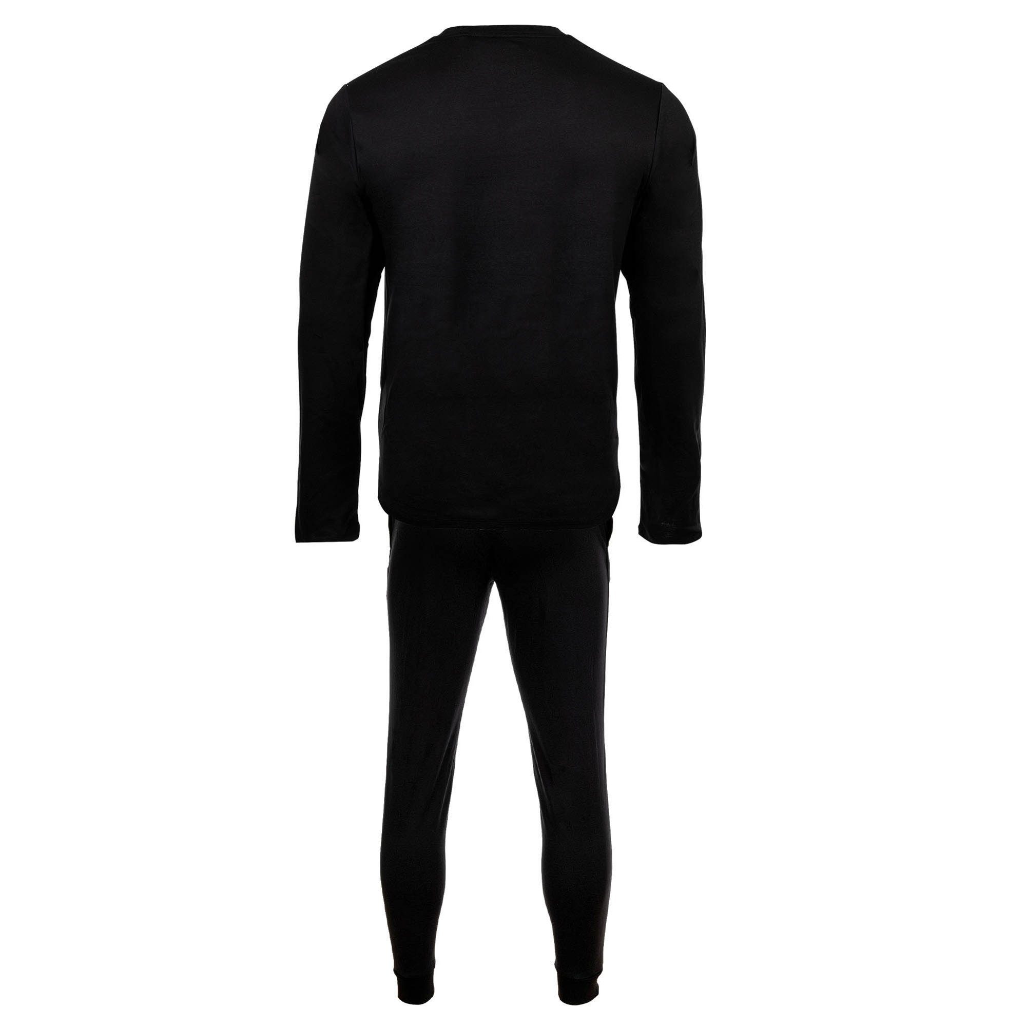BOSS Pyjama Herren Pyjama Baumwolle Xmas Long Set (2 tlg) günstig online kaufen