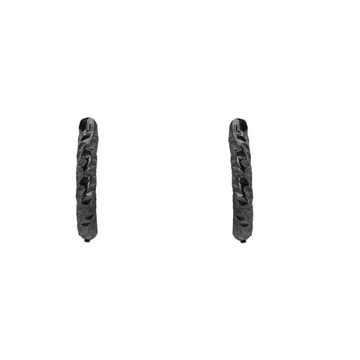 Heideman Paar Ohrstecker Fabio schwarz farben (Ohrringe, inkl. Geschenkverpackung), Ohrringe ohne Anhänger