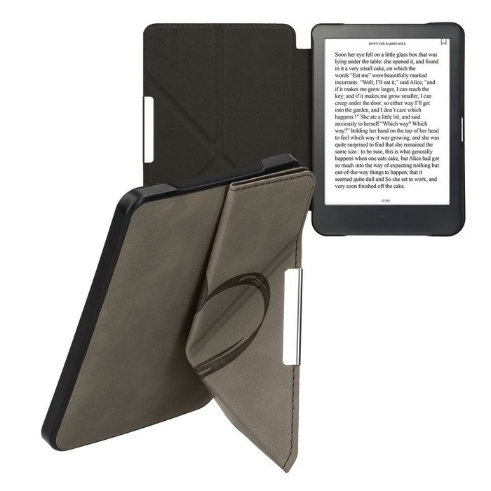 kwmobile E-Reader-Hülle Hülle für Kobo Clara HD Cover eReader Case mit Standfunktion Magnetverschluss