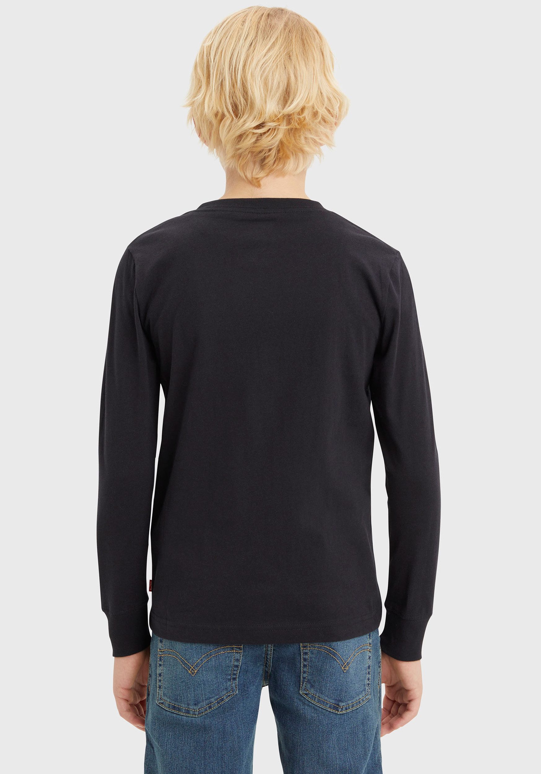 Levi's® Kids Langarmshirt LVB LS GRAPHIC TEE SHIRT mit Logo Stickerei for BOYS