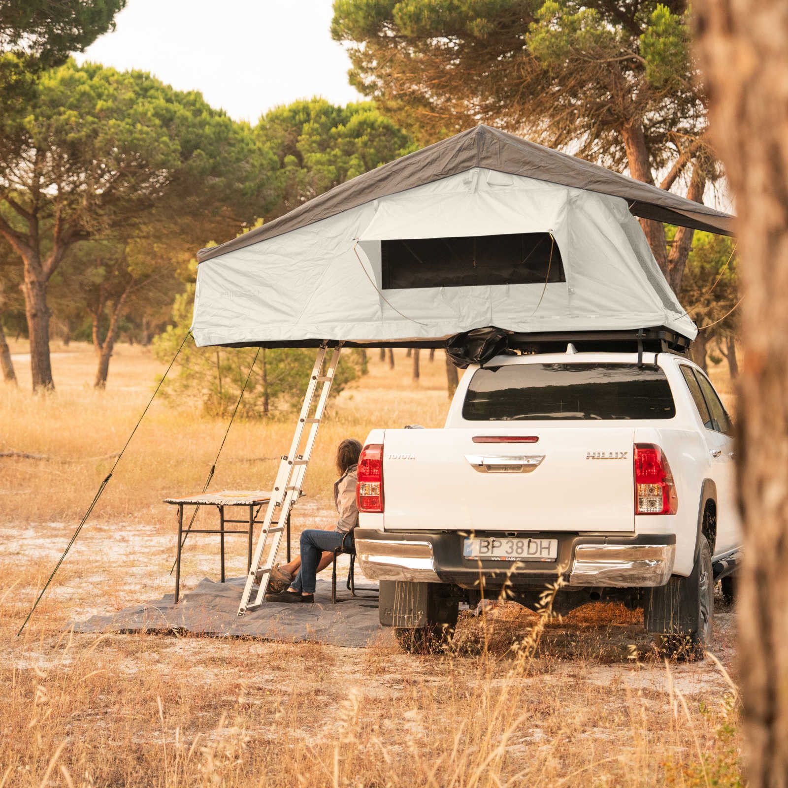 Prime Tech Dachzelt Extended Pro XL, Personen: 3