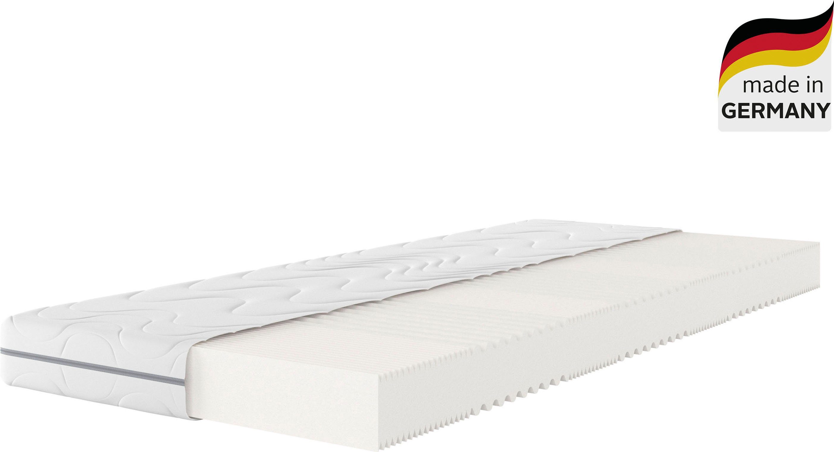 Komfortschaummatratze Microlux 7-Zonen Matratze 90x200 cm, 140x200 cm & weitere Größen, my home, 14 cm hoch, Matratzen H2/ H3, ergonomisch, atmungsaktiv