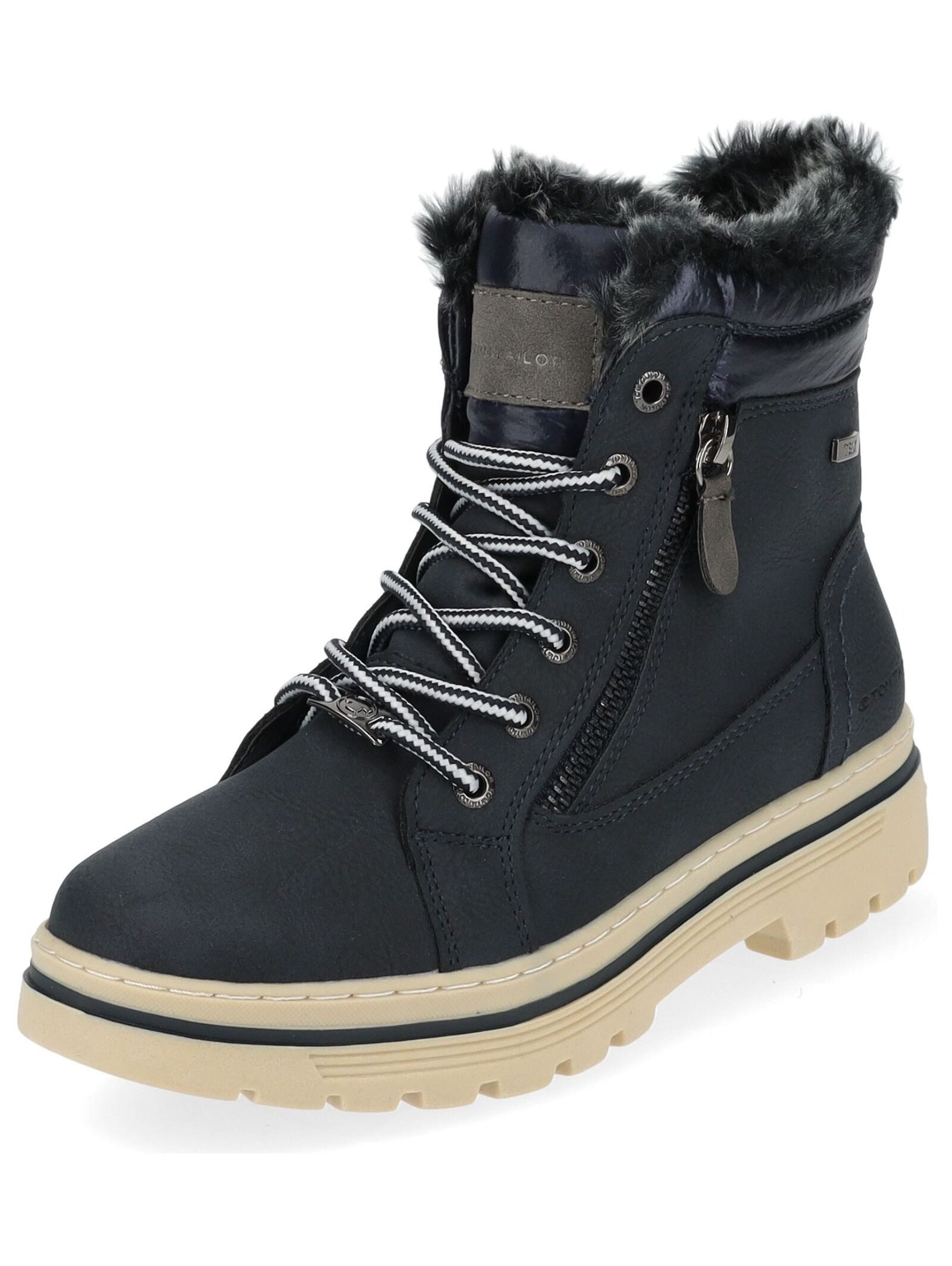 TOM TAILOR Stiefelette PU . Schnürstiefelette