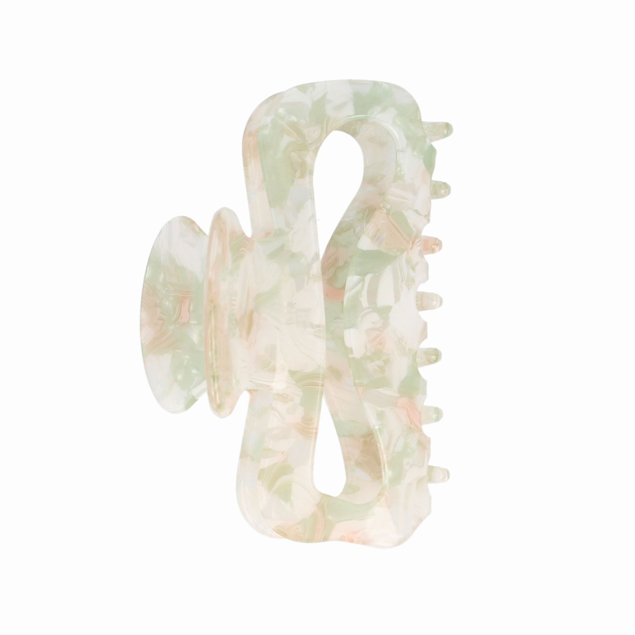 PARSA Beauty Haarklammer Lifestyle Pure Balance Haarklammer mit Marmor-Effekt, Groß