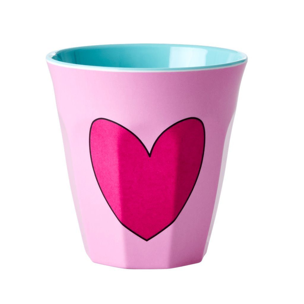 rice Becher Rice Becher Melamin Heart Herz pink medium