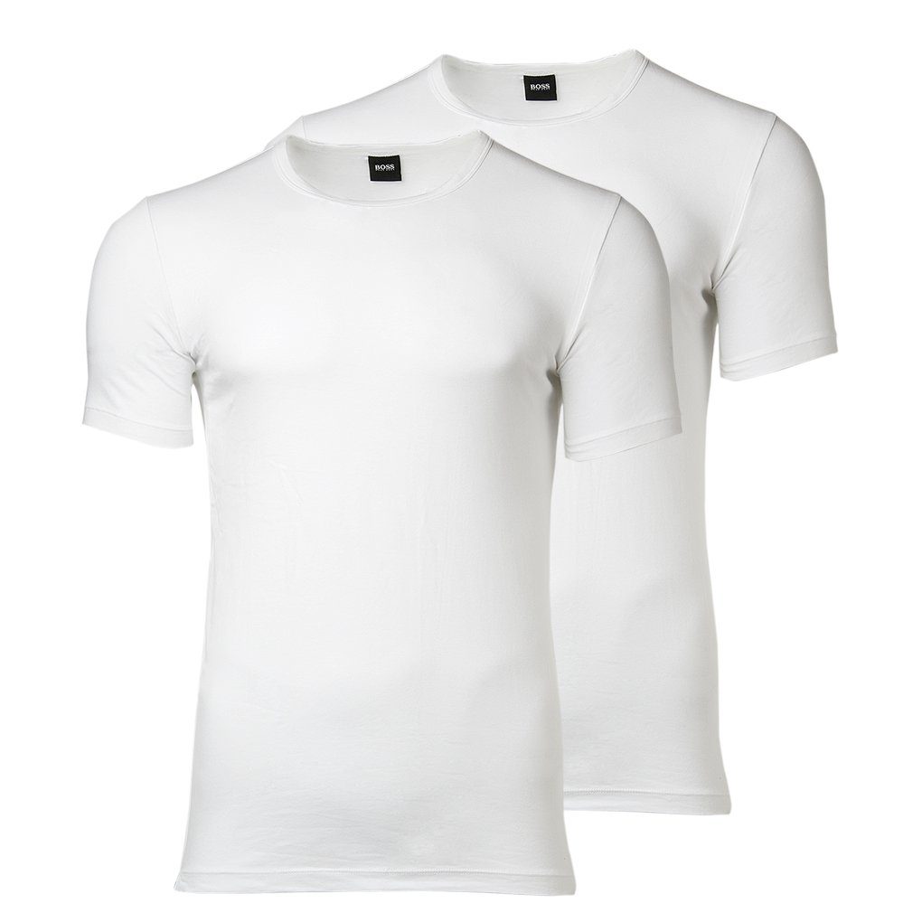 Boss Unterhemd »2 Pack Slim Fit Rundhals TShirt, Shirt RN Uni « online kaufen OTTO