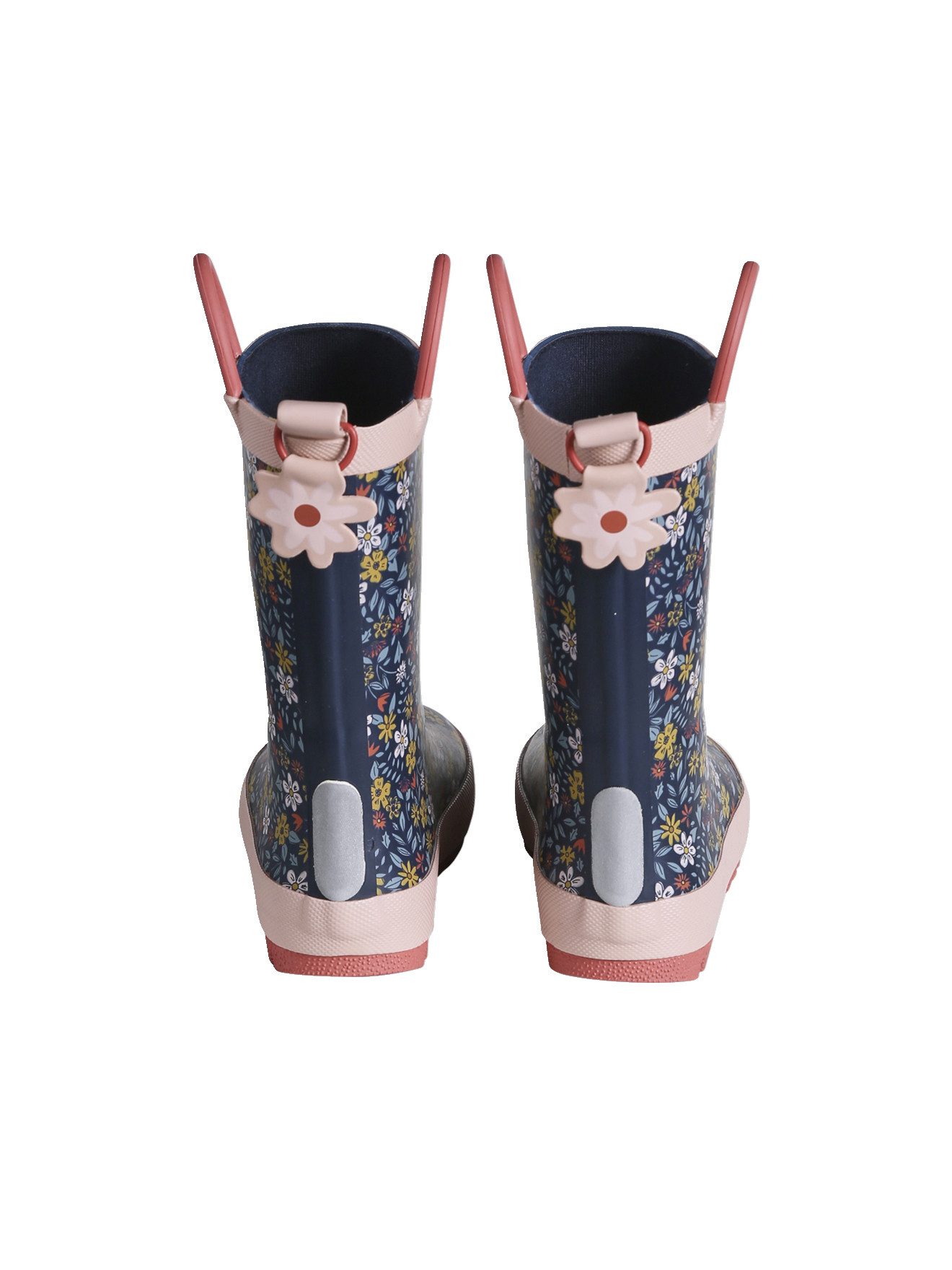 vertbaudet Kinder Gummistiefel Winterstiefel Blumen oder Leo-Print