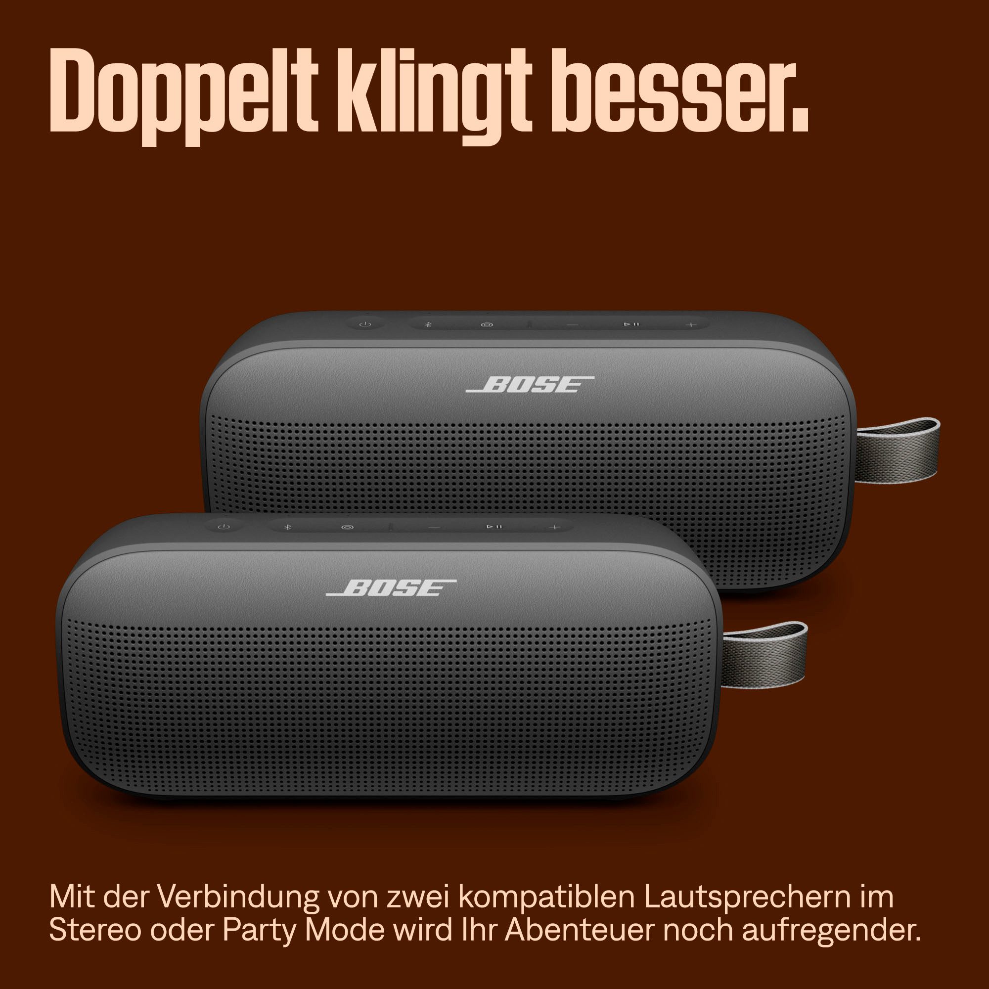 Bose Soundlink Flex (2. Gen) Portable-Lautsprecher Stereo (A2DP Bluetooth, Bluetooth, 20 W) – Bild 4 von 5