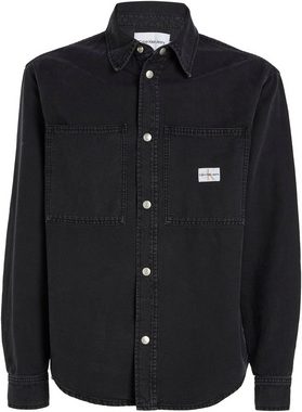 Calvin Klein Jeans Jeanshemd CANVAS RELAXED LINEAR SHIRT