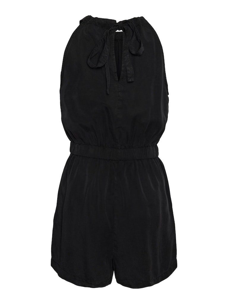 Chinos VMBREE SL SHORT PLAYSUIT GA Black Denim